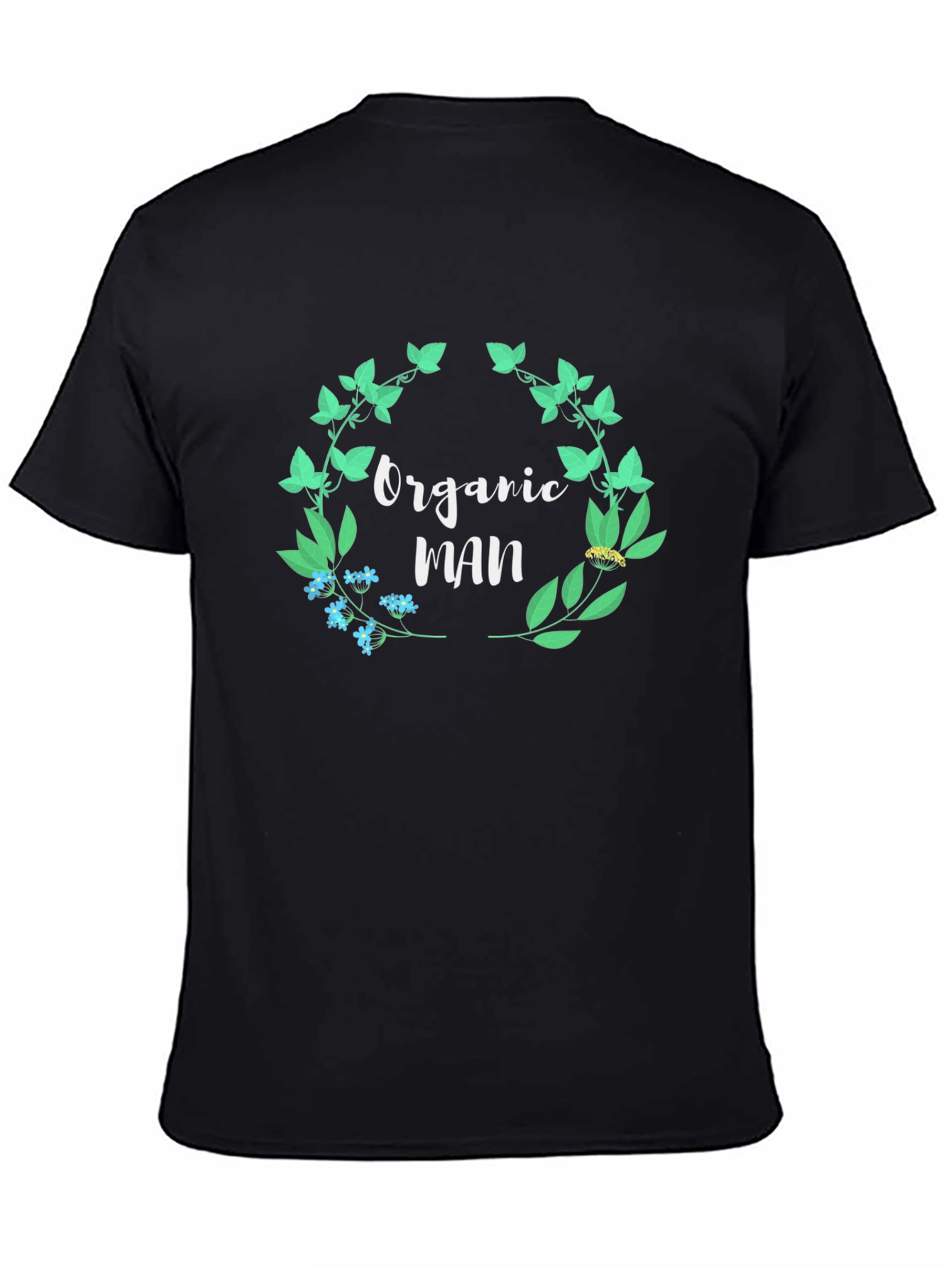 Organic Man Graphic Tee - Black