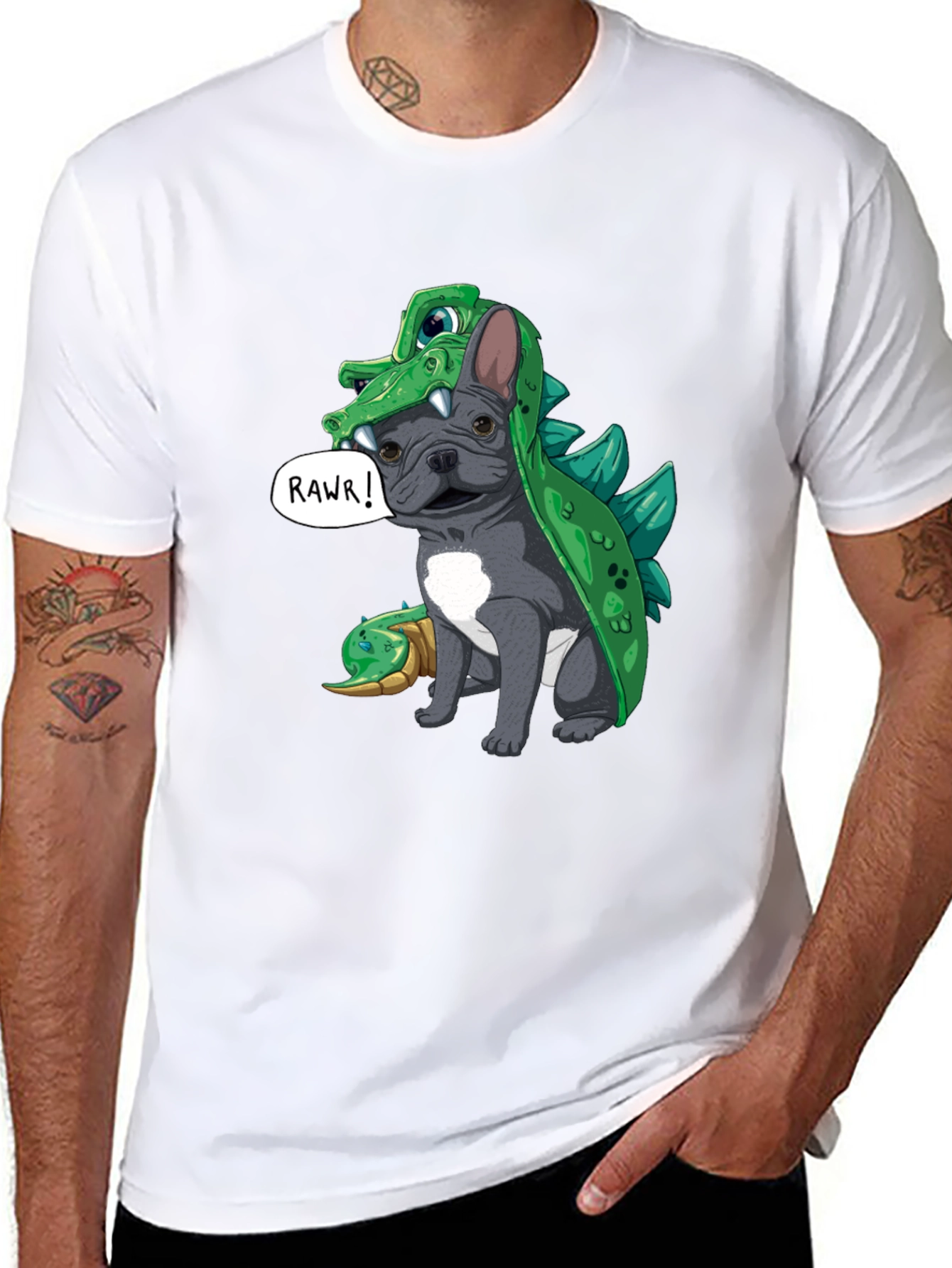 Dog Dinosaur Costume T-Shirt