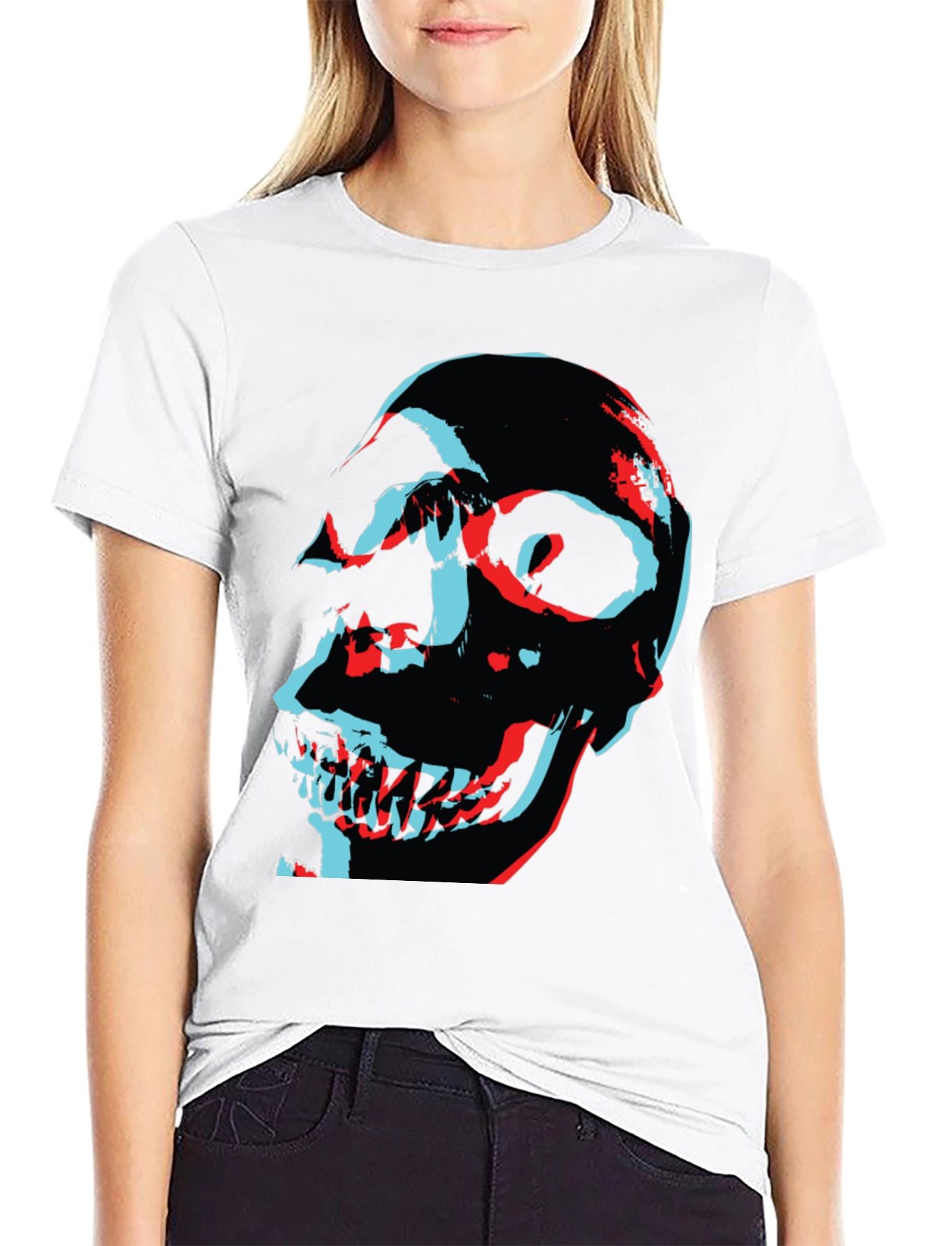 Skull Graphic T-Shirt: Bold Edgy Design
