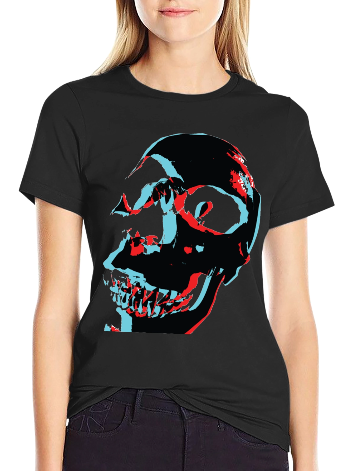 Skull Graphic T-Shirt: Bold Edgy Design