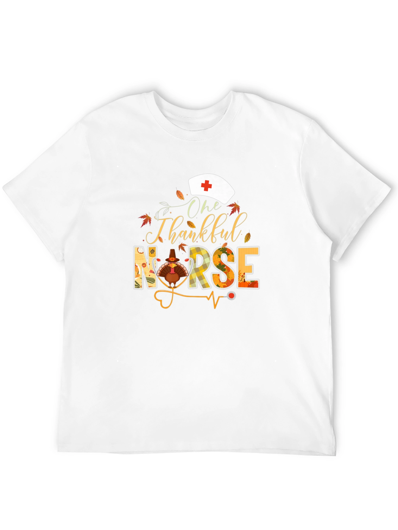 One Thankful Nurse Thanksgiving T-Shirt