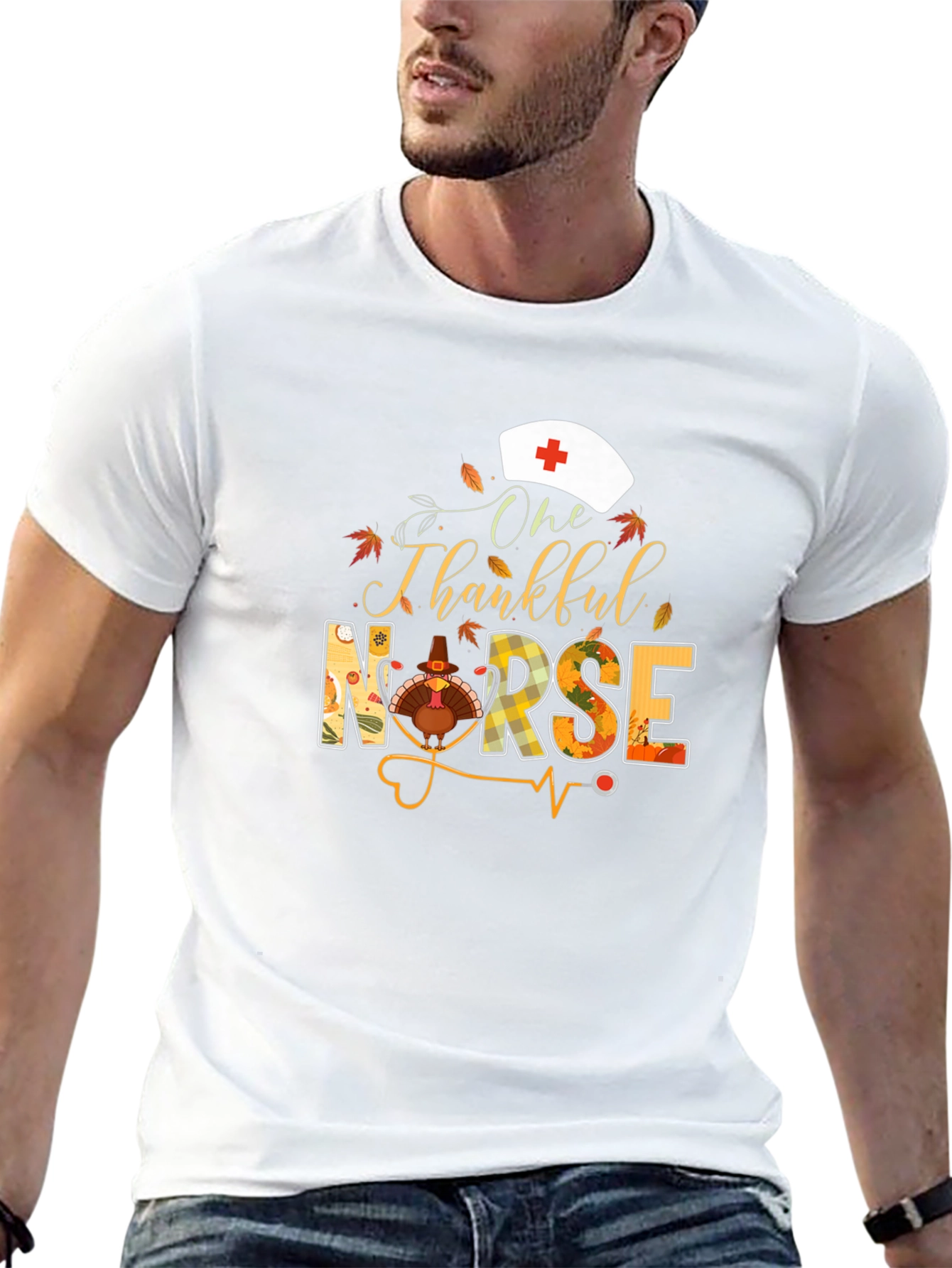 One Thankful Nurse Thanksgiving T-Shirt