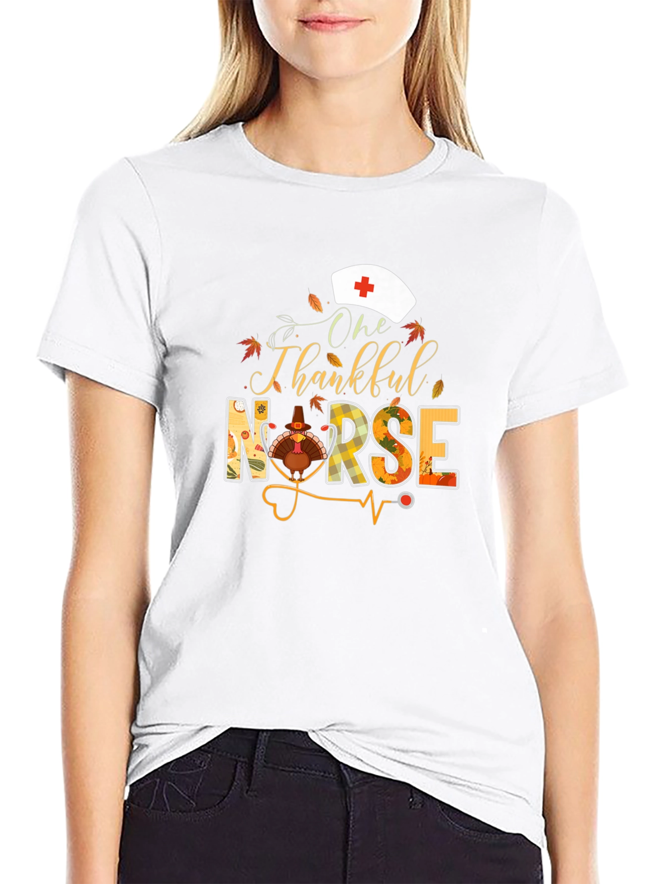 One Thankful Nurse Thanksgiving T-Shirt