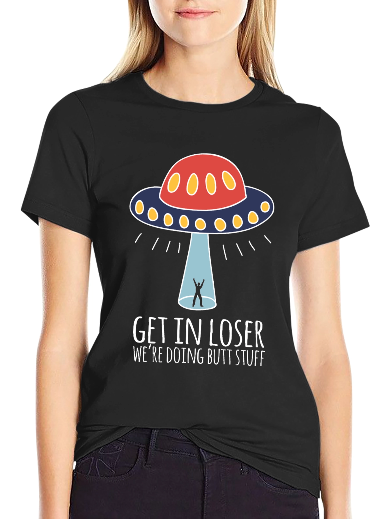Get In Loser UFO Graphic Tee