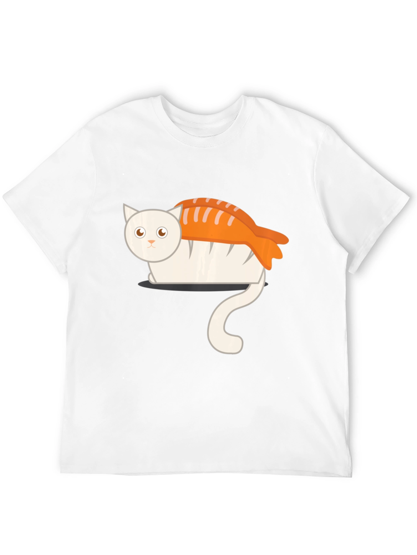 Sushi Cat Graphic T-Shirt - Unique Anime Style