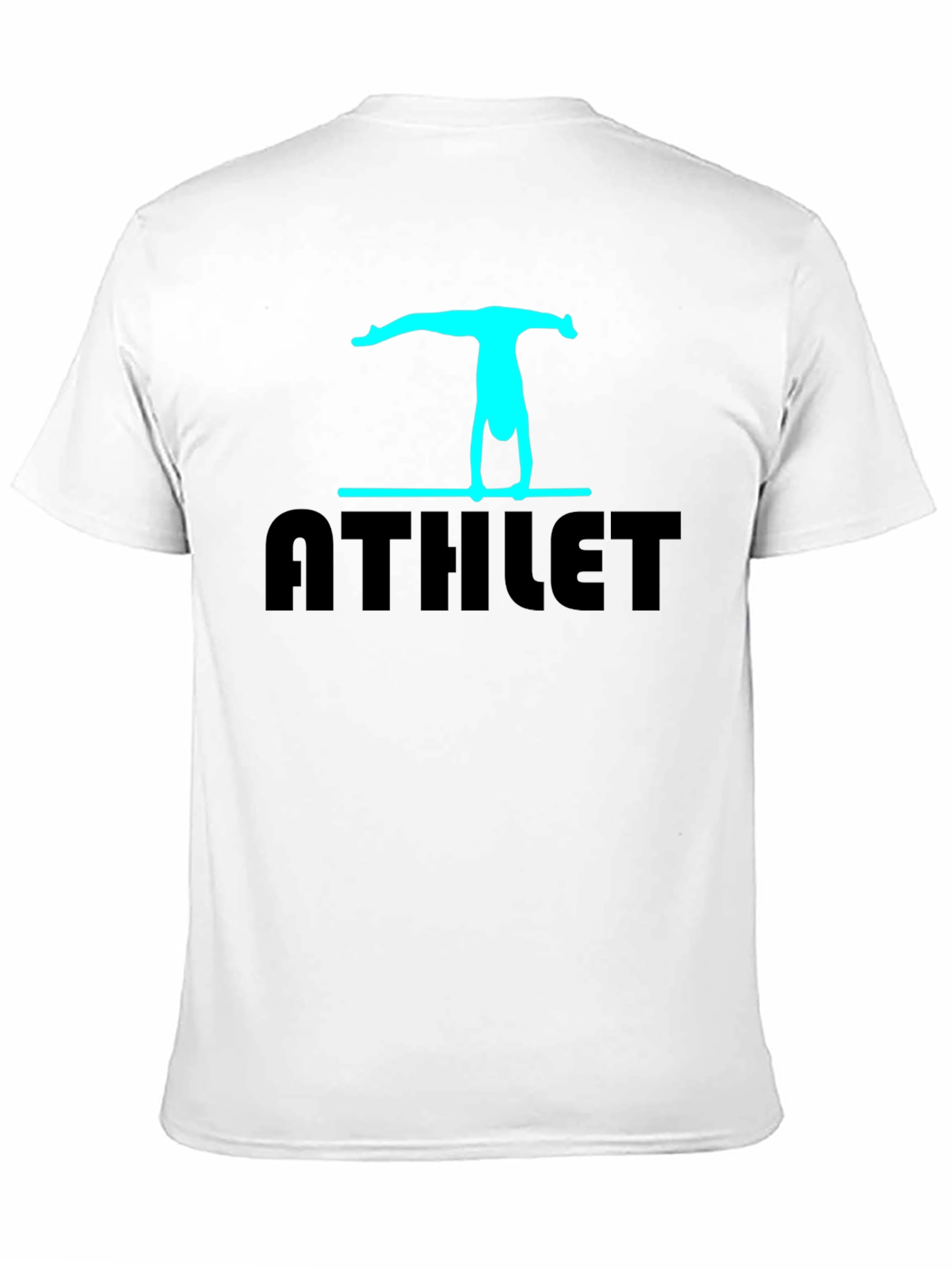 Athlete Gymnastics T-Shirt - Black Cotton Blend