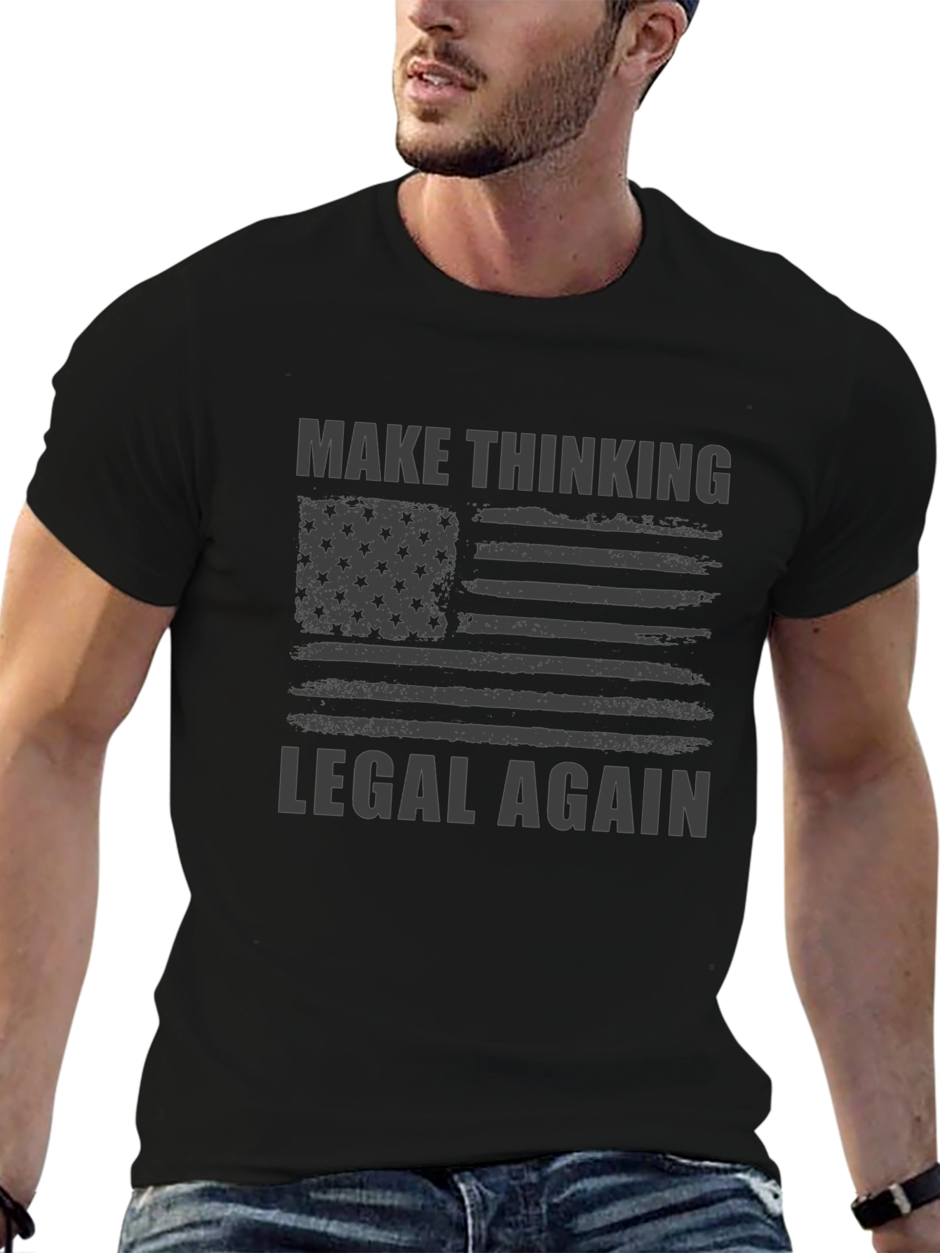 Make Thinking Legal Again Graphic T-Shirt