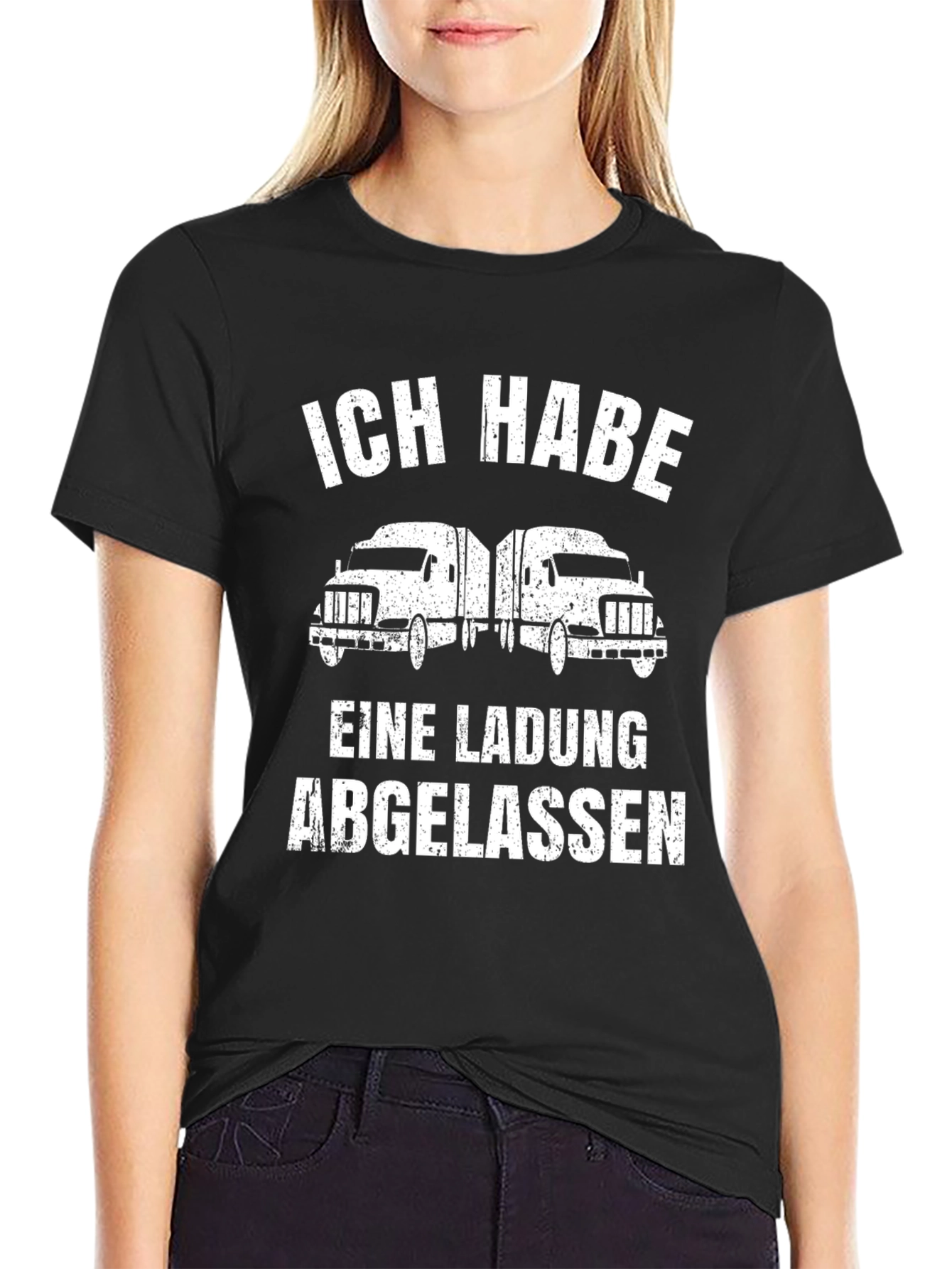 Trucker T-Shirt - Ich Habe Eine Ladung