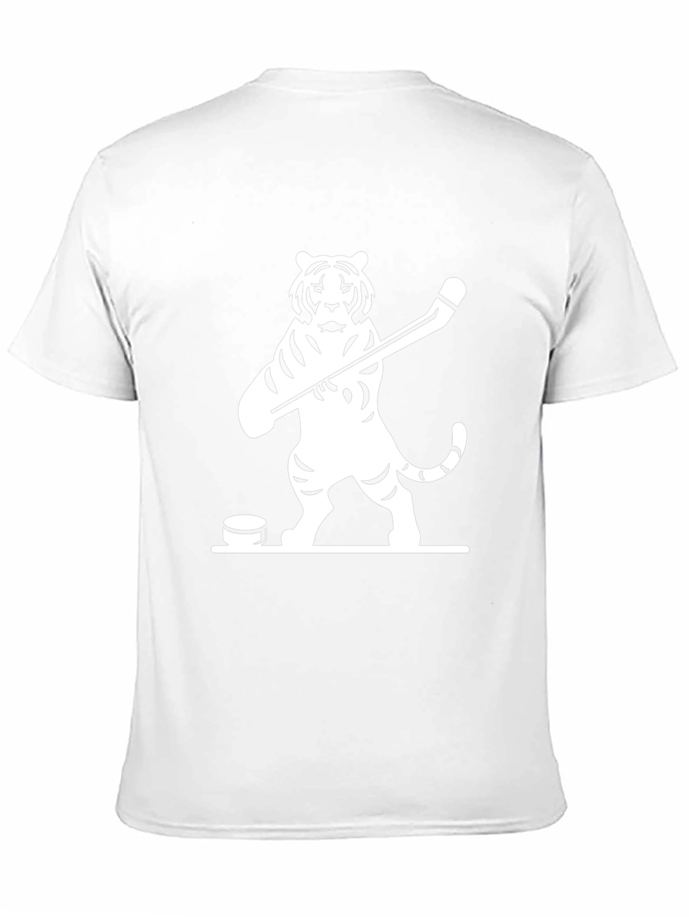 Hockey Tiger Graphic Tee - Black
