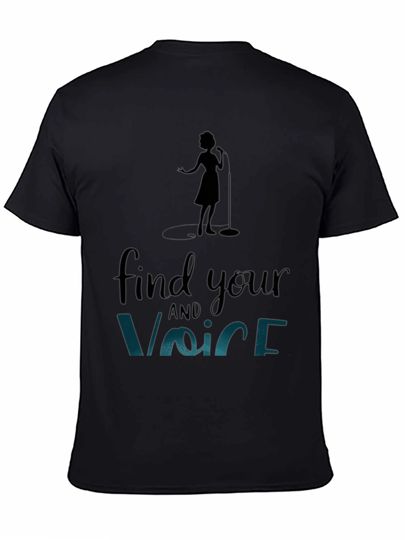 Find Your Voice T-Shirt - Stylish Graphic Tee