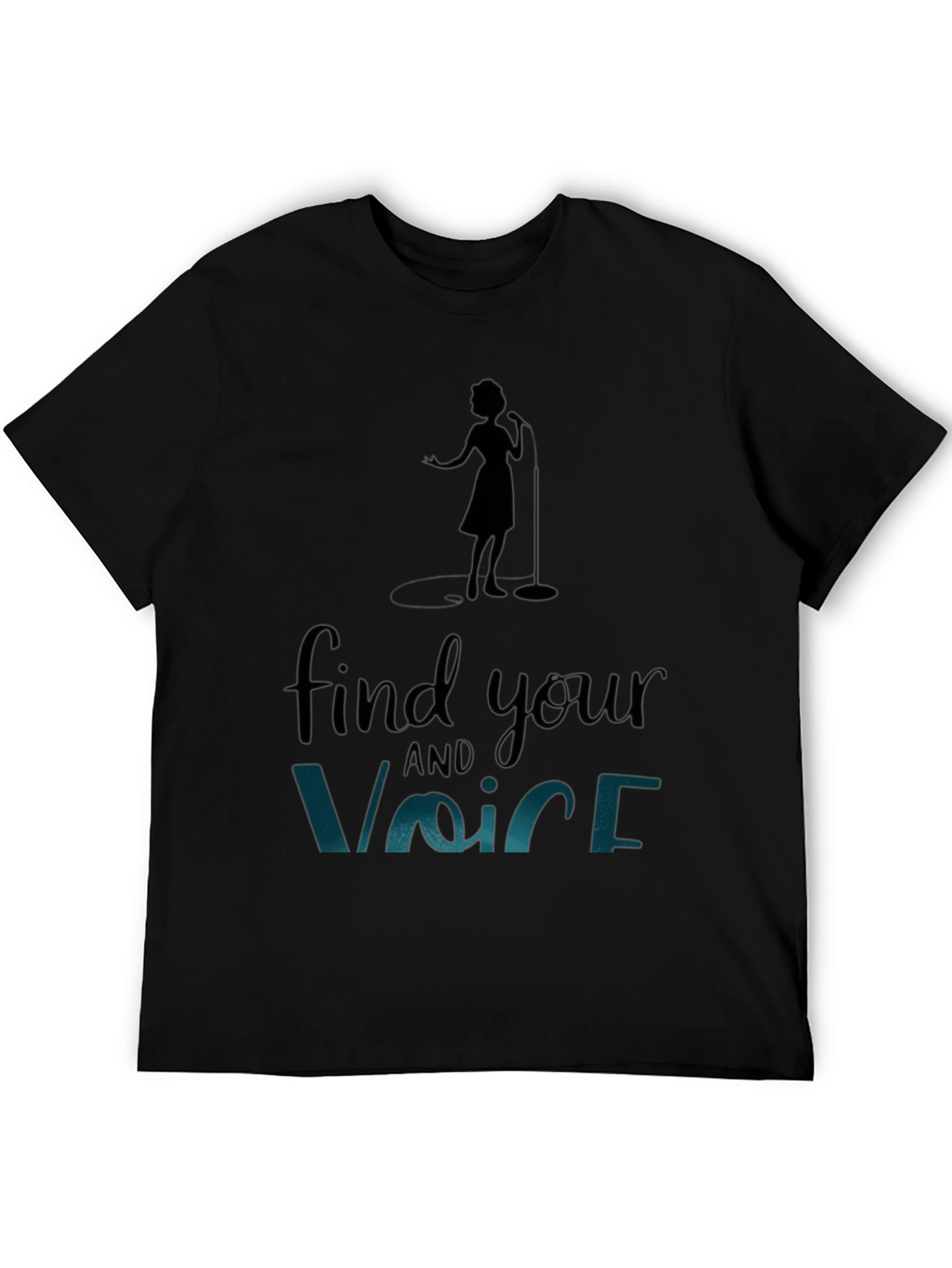Find Your Voice T-Shirt - Stylish Graphic Tee
