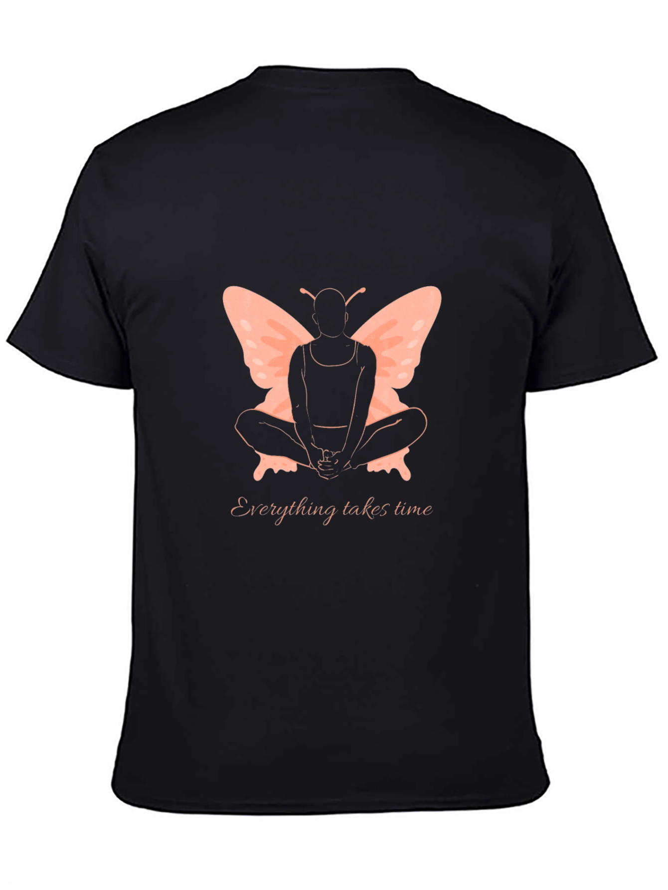 Butterfly Wings Graphic Tee - Everything Takes Time