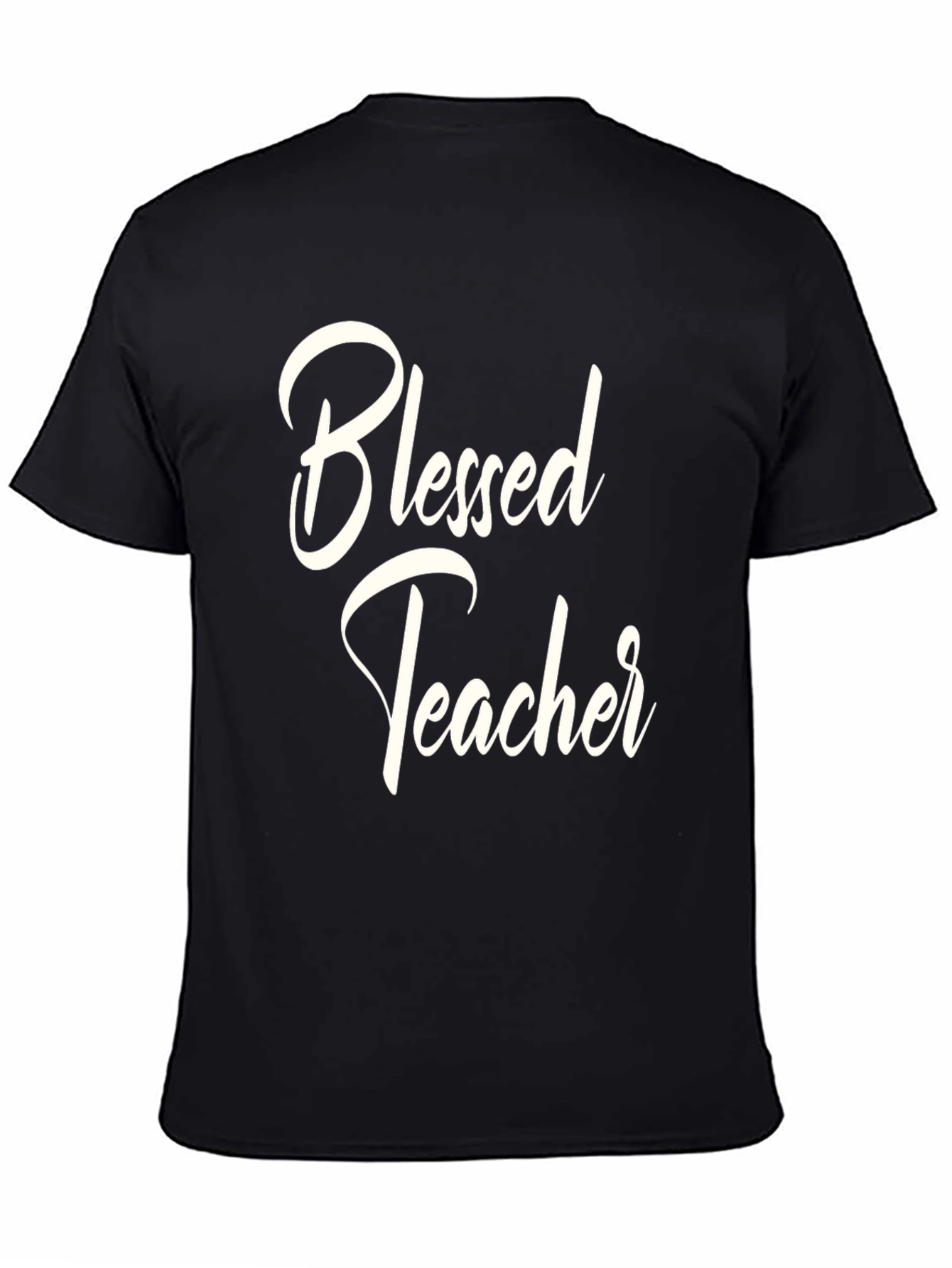 Blessed Teacher Black T-Shirt