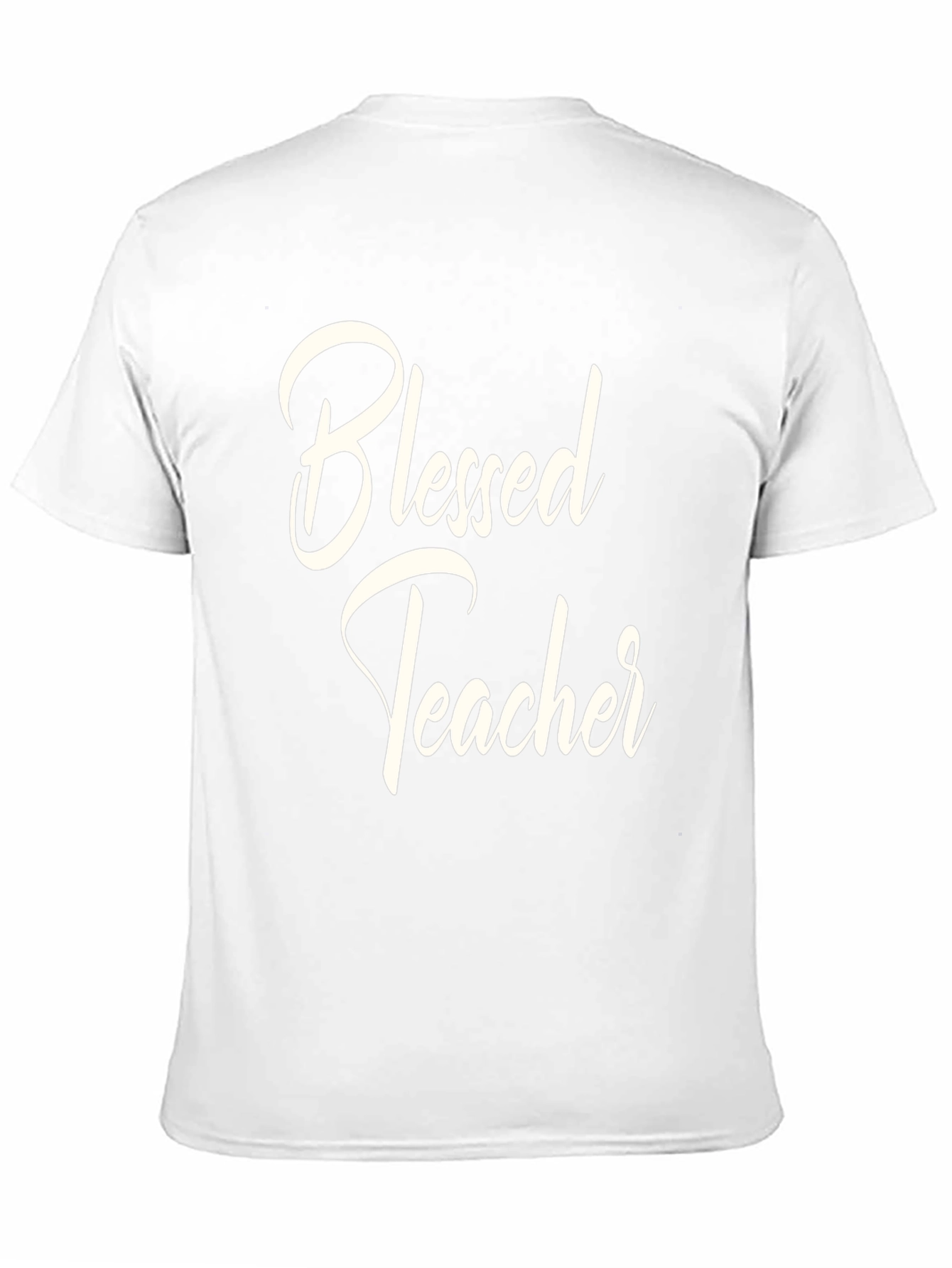 Blessed Teacher Black T-Shirt