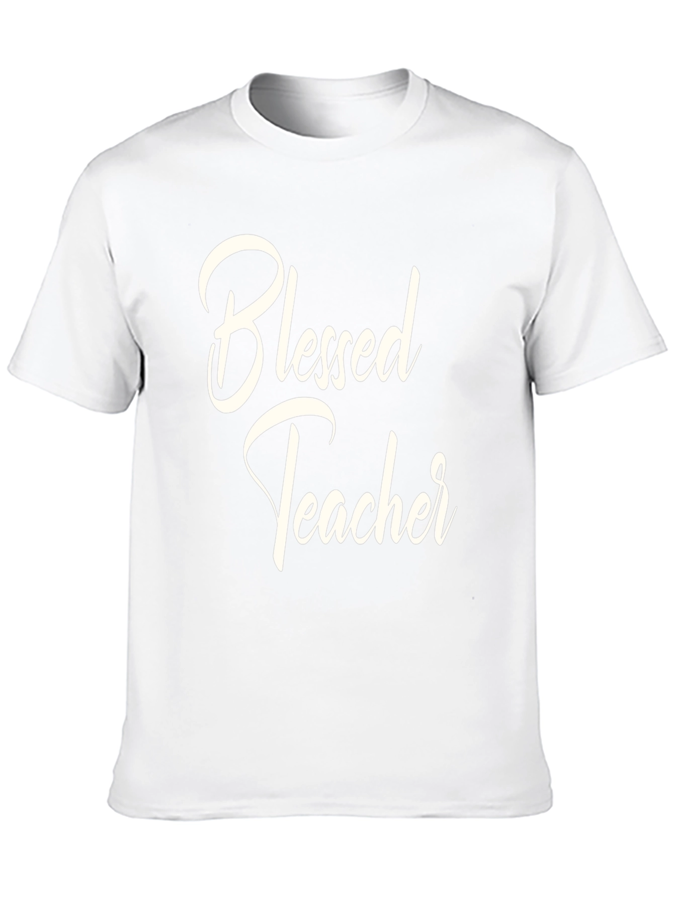 Blessed Teacher Black T-Shirt