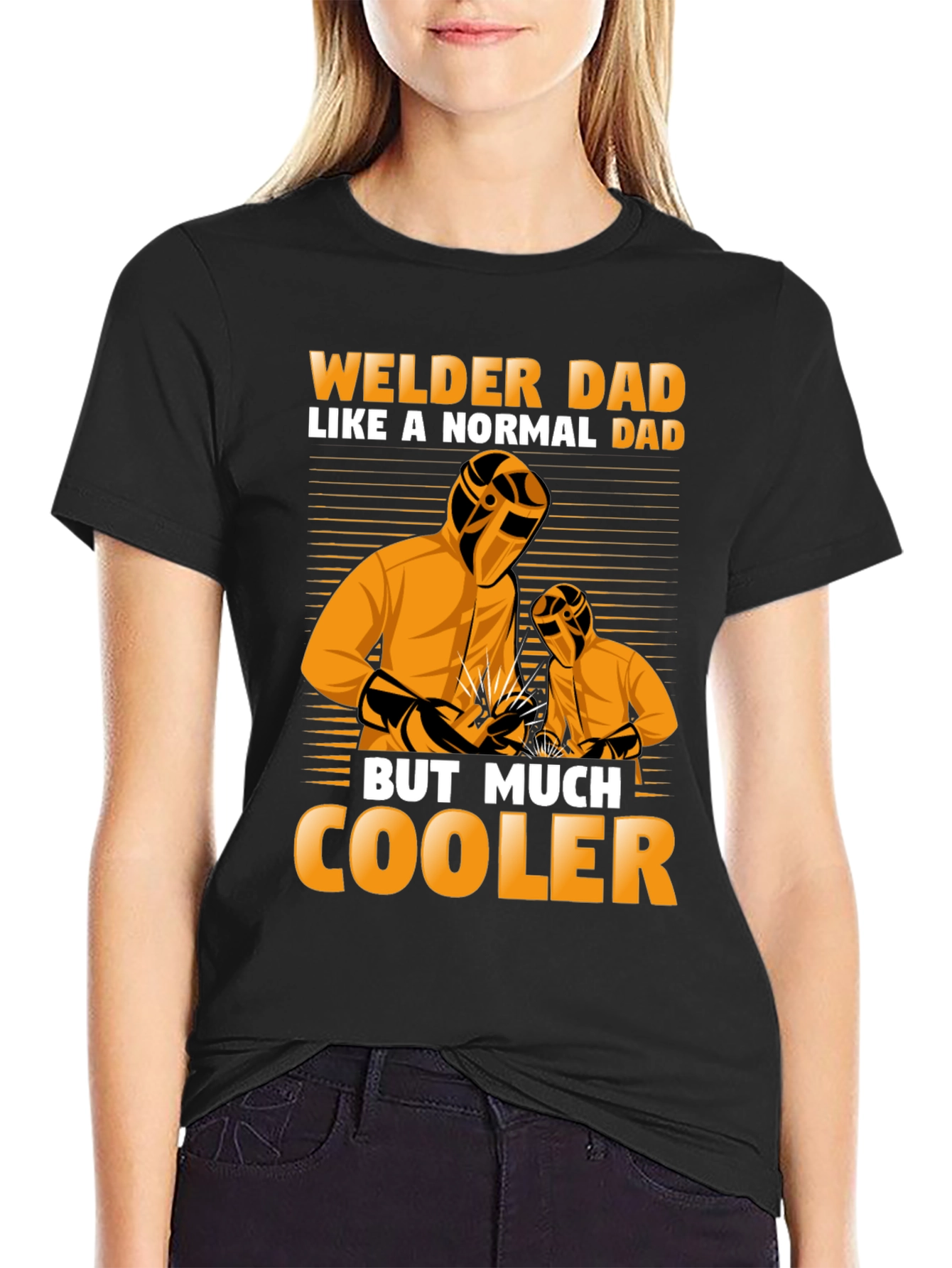 Welder Dad T-Shirt - Much Cooler Tee