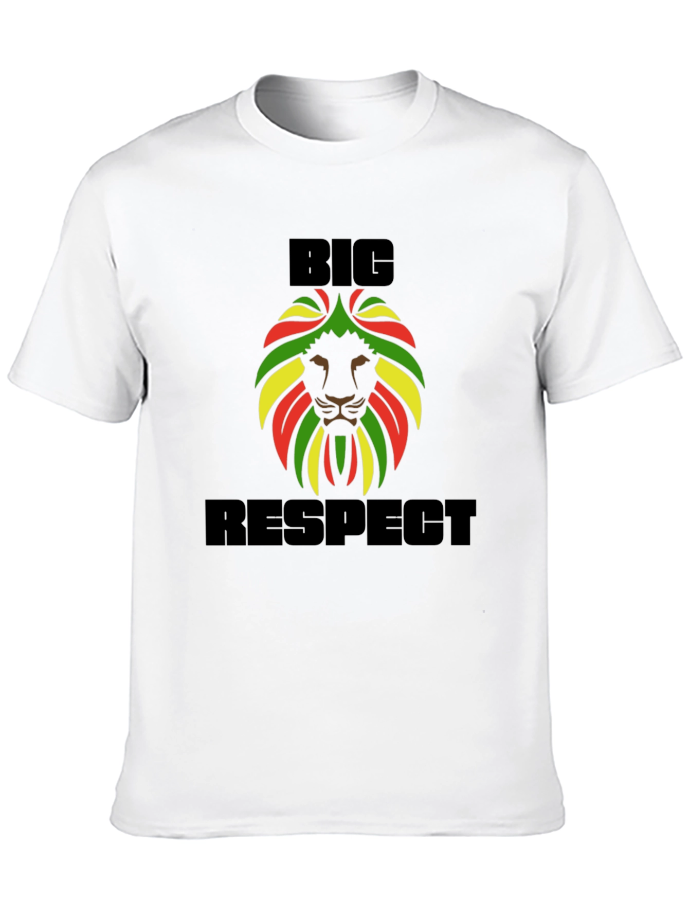 Big Respect Lion Rasta T-Shirt