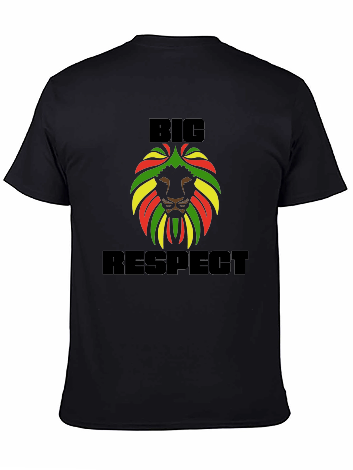 Big Respect Lion Rasta T-Shirt