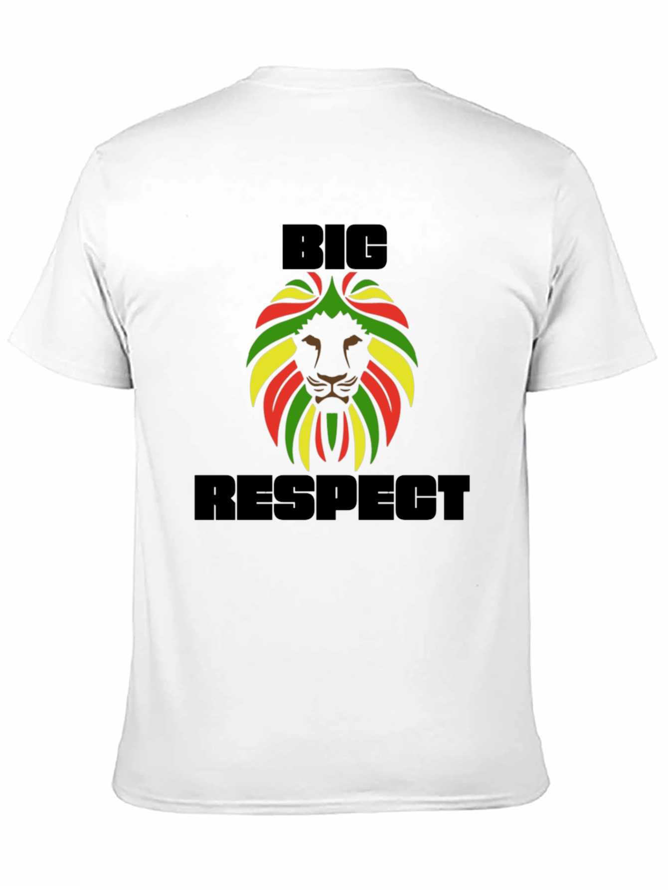 Big Respect Lion Rasta T-Shirt