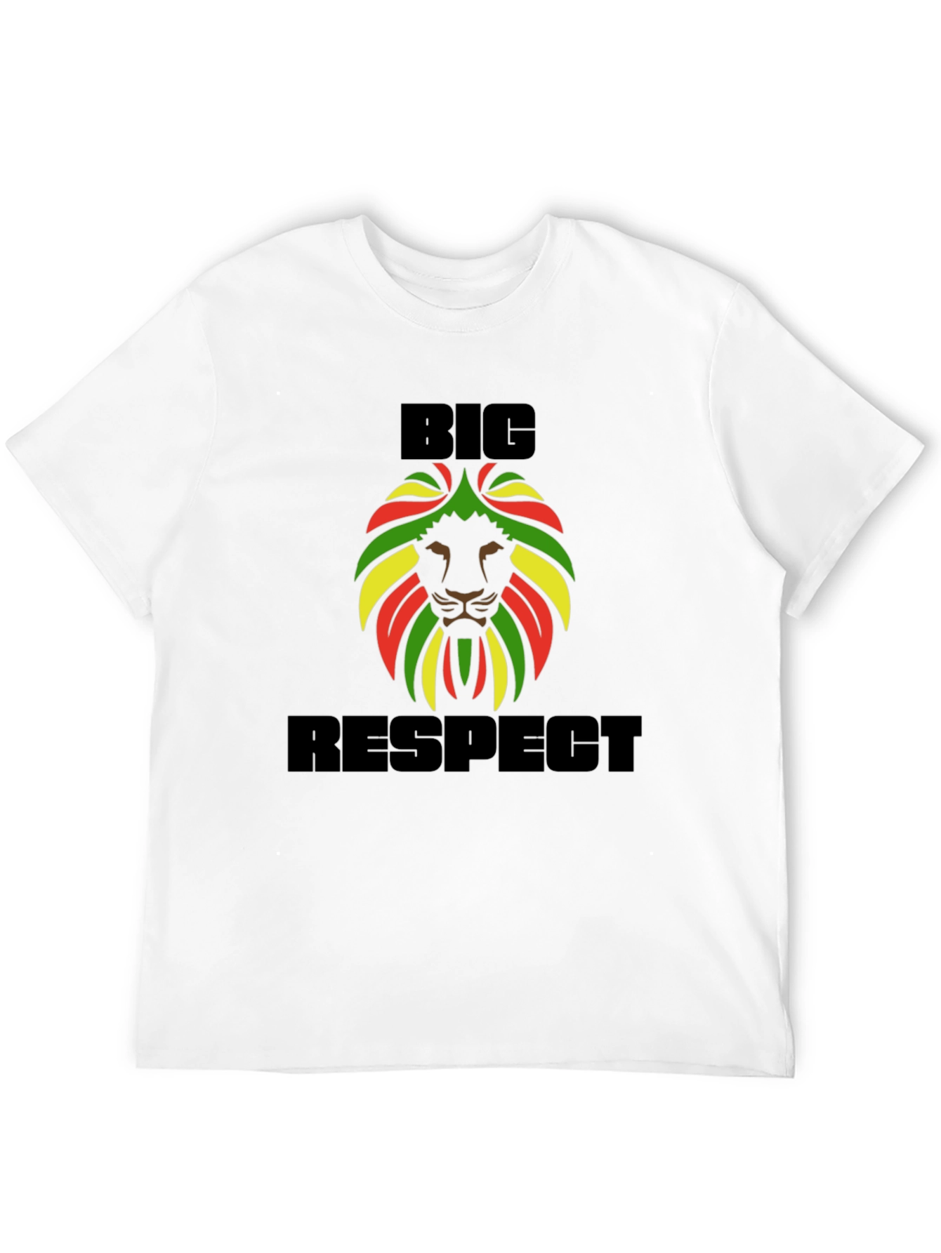 Big Respect Lion Rasta T-Shirt