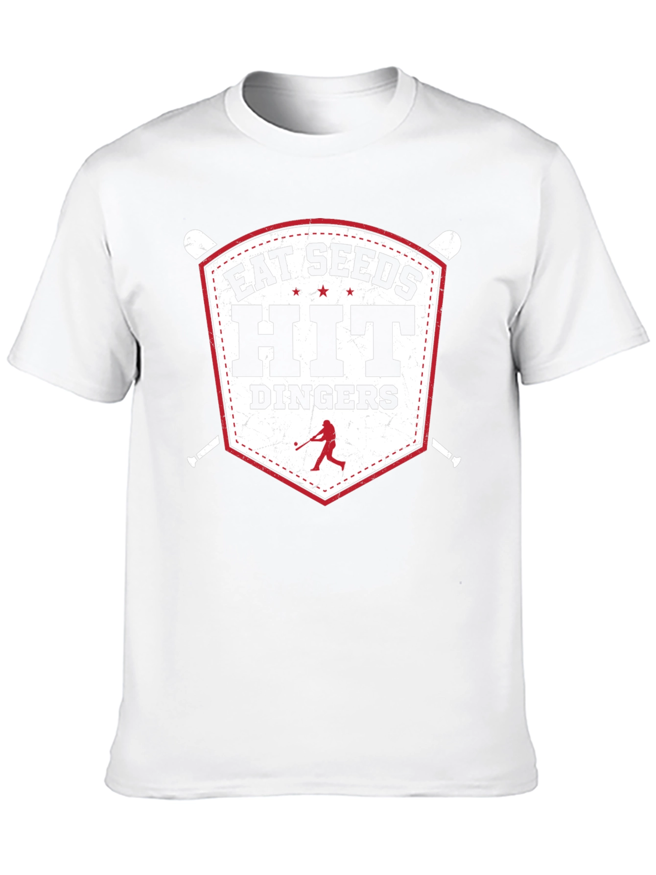 Eat Seeds Hit Dingers Graphic T-Shirt