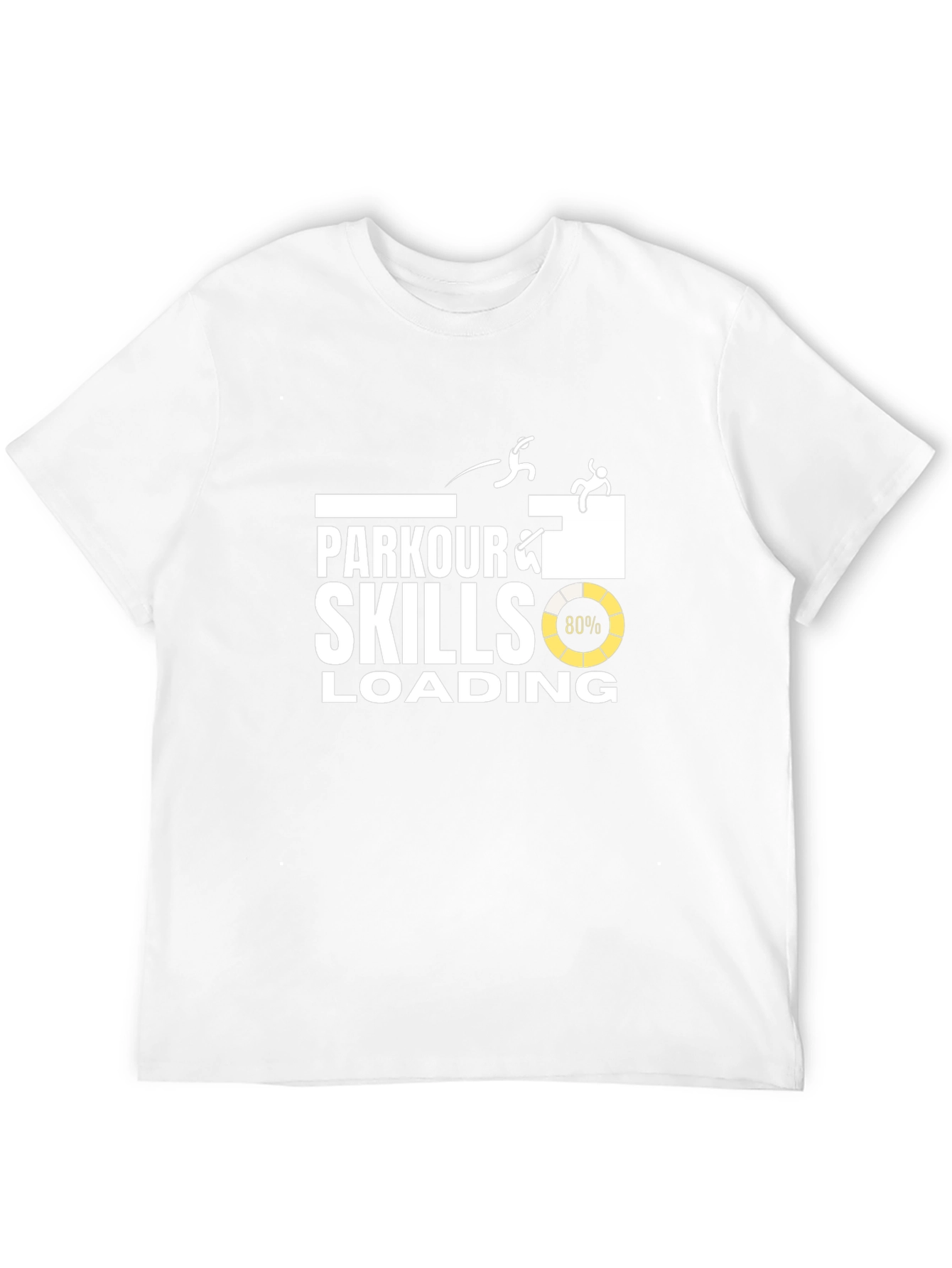 Parkour Skills Loading T-Shirt - Black