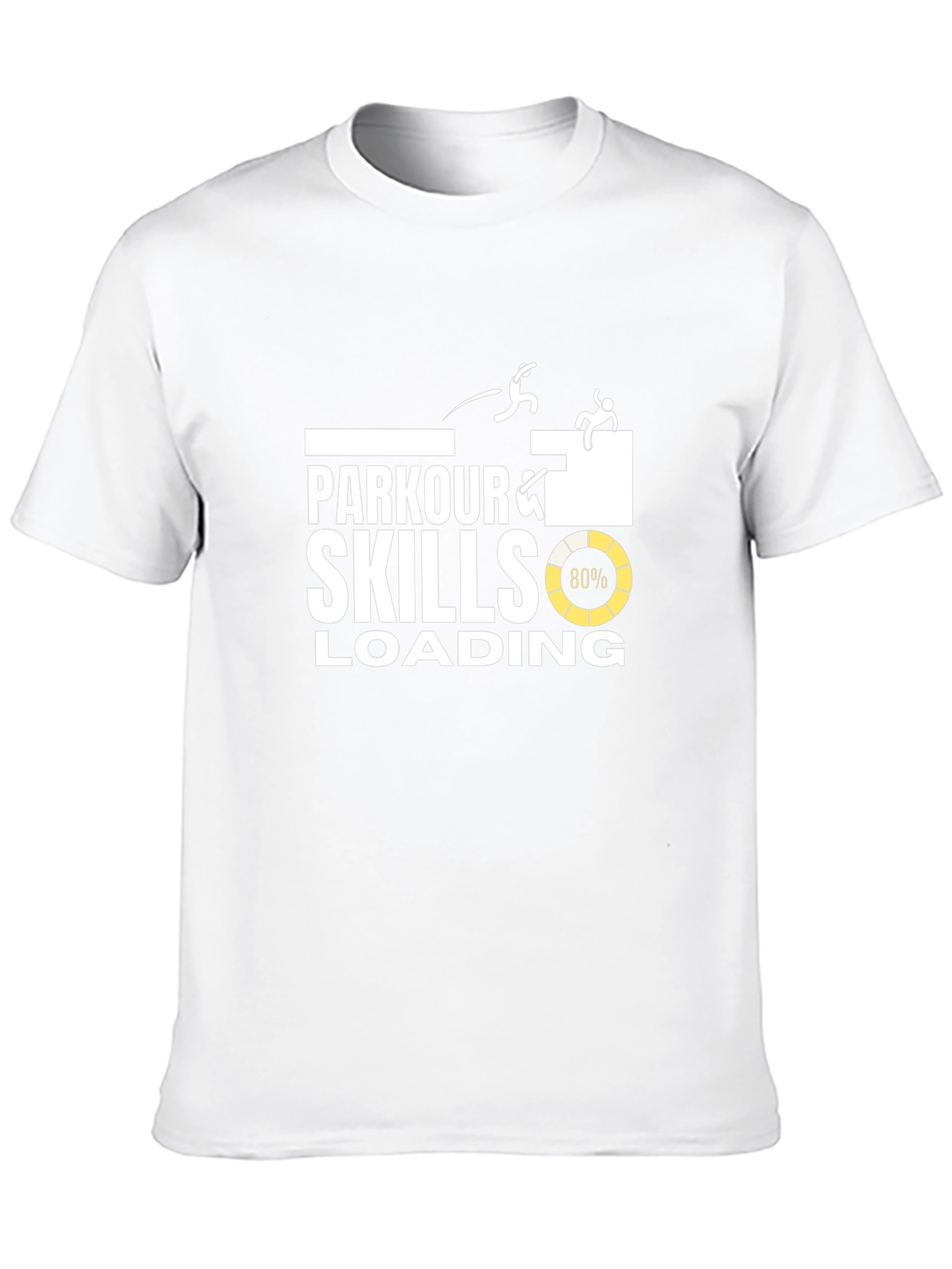 Parkour Skills Loading T-Shirt - Black