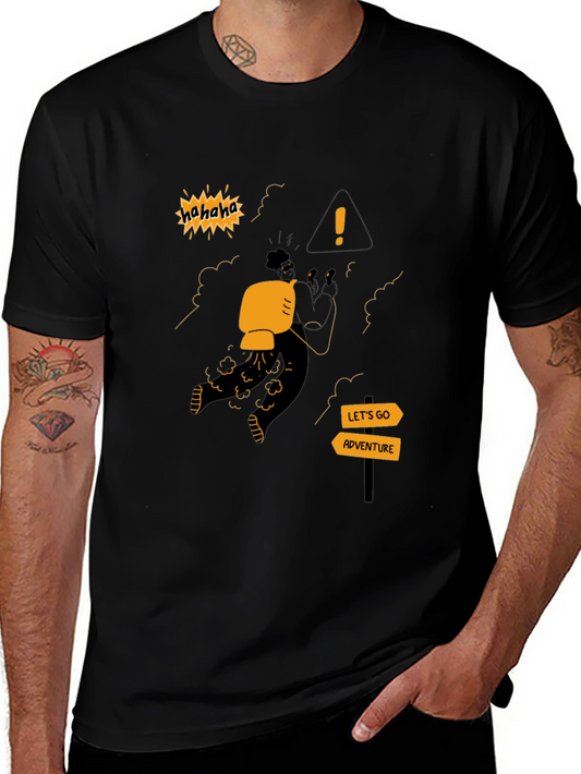Adventure Seeker T-Shirt - Humorous Graphic Tee