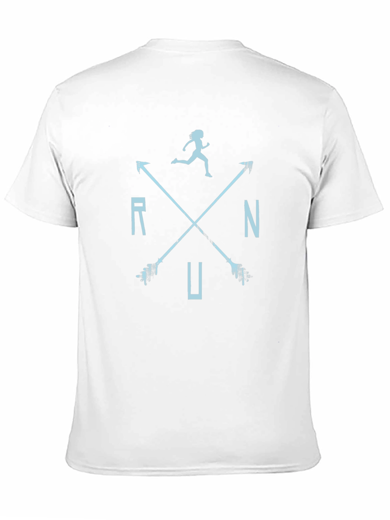 Run Arrow Graphic Tee - Black