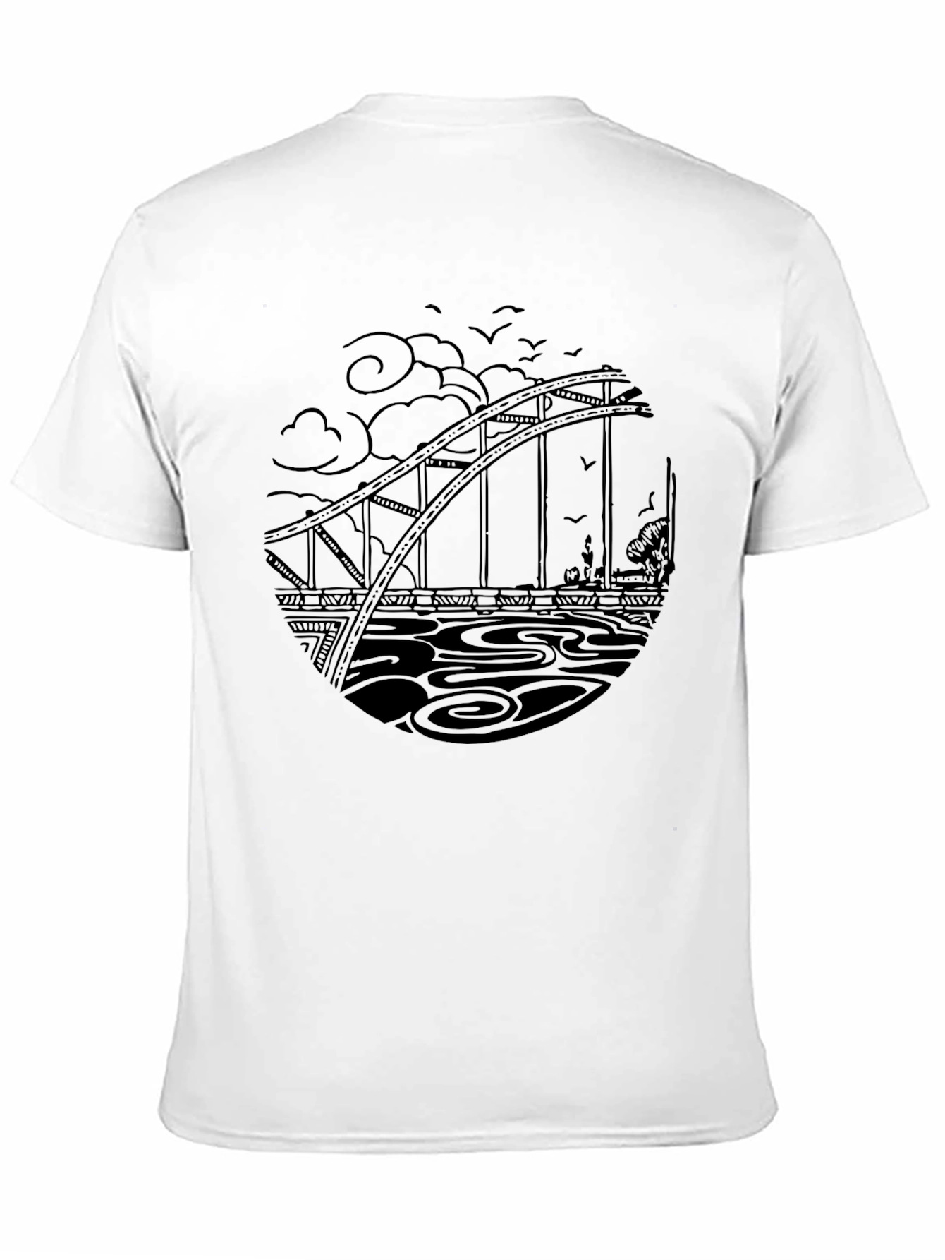 Black Bridge Graphic Tee