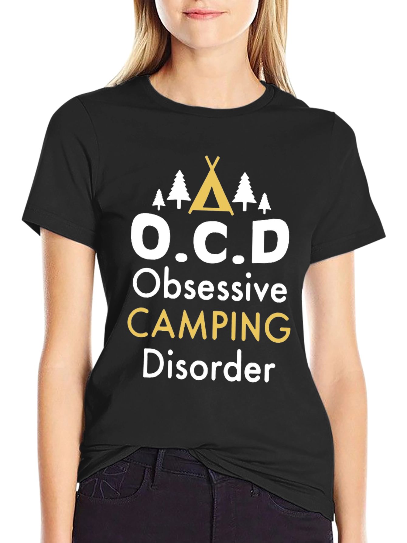 Obsessive Camping Disorder T-Shirt - Funny Graphic Tee