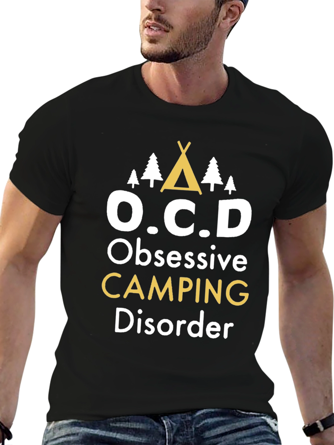 Obsessive Camping Disorder T-Shirt - Funny Graphic Tee