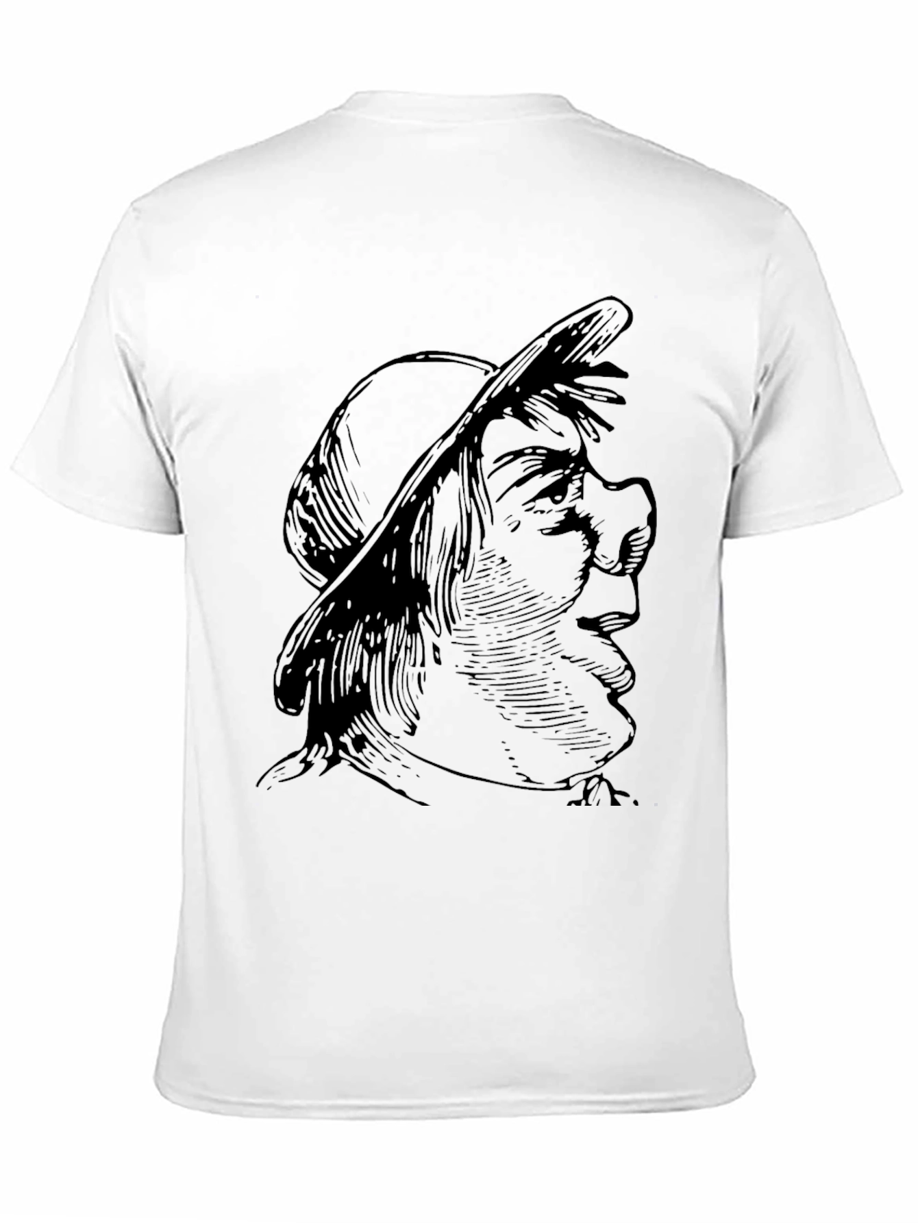 Optical Illusion Face T-Shirt