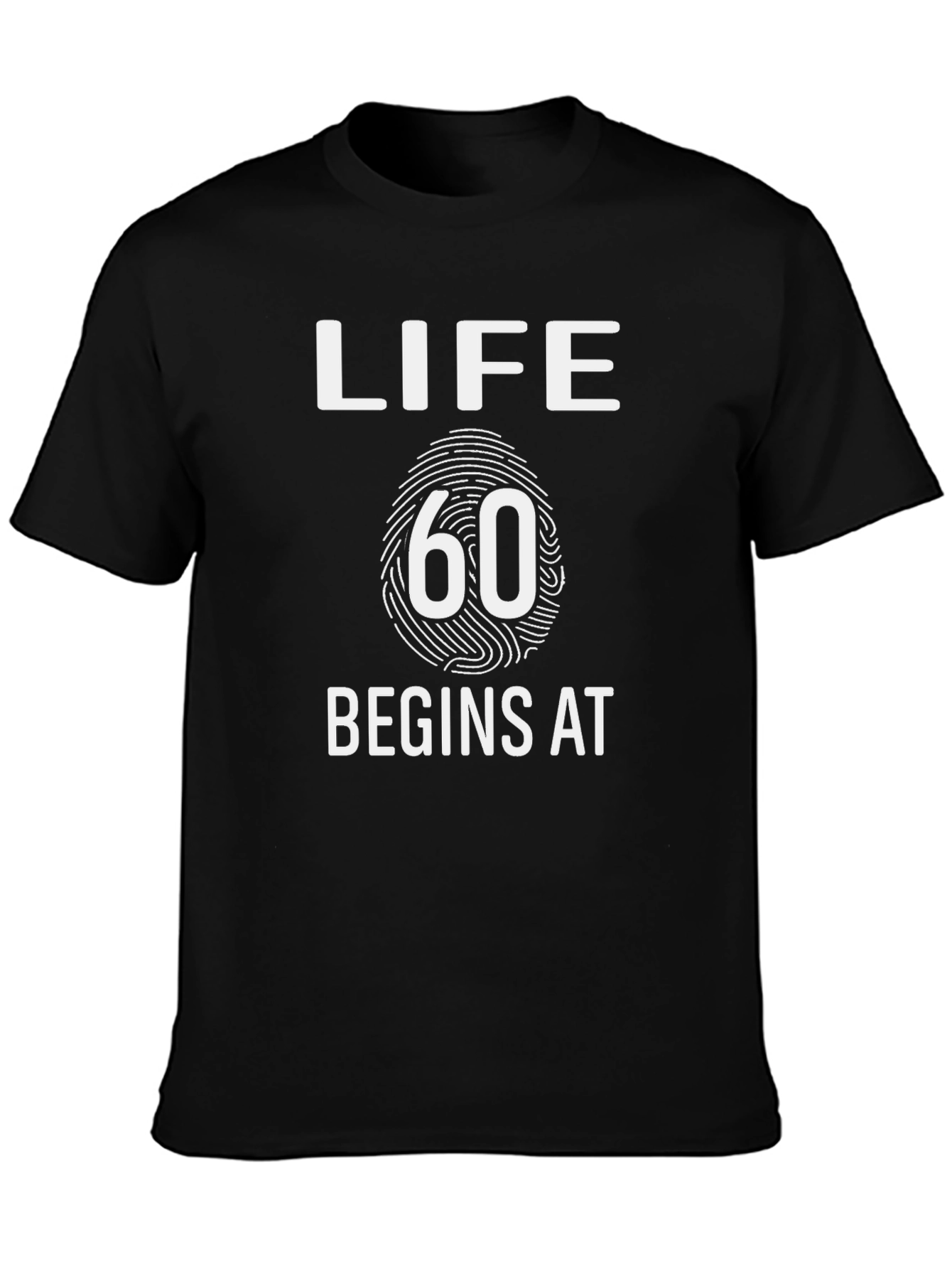 Life Begins At 60 T-Shirt - Birthday Gift