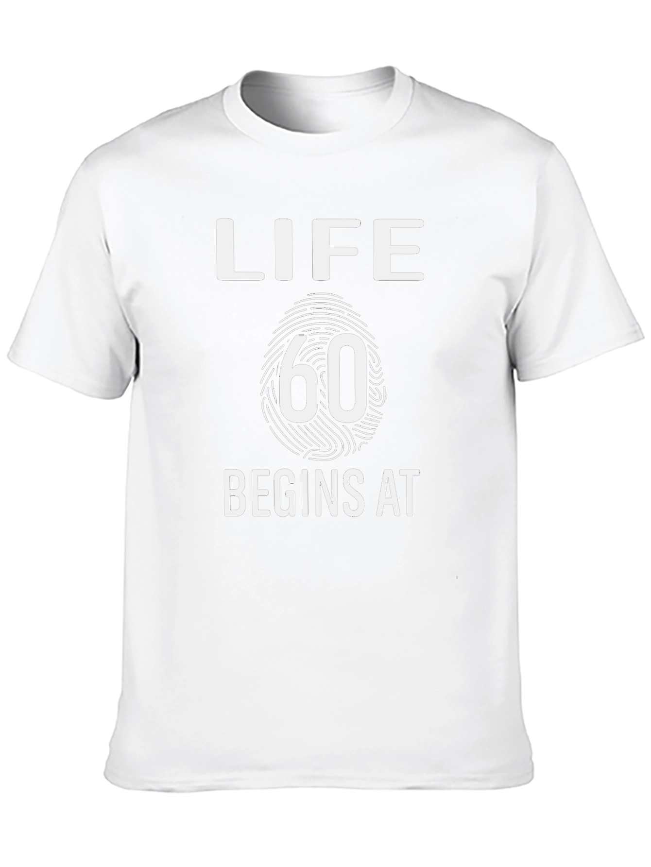 Life Begins At 60 T-Shirt - Birthday Gift