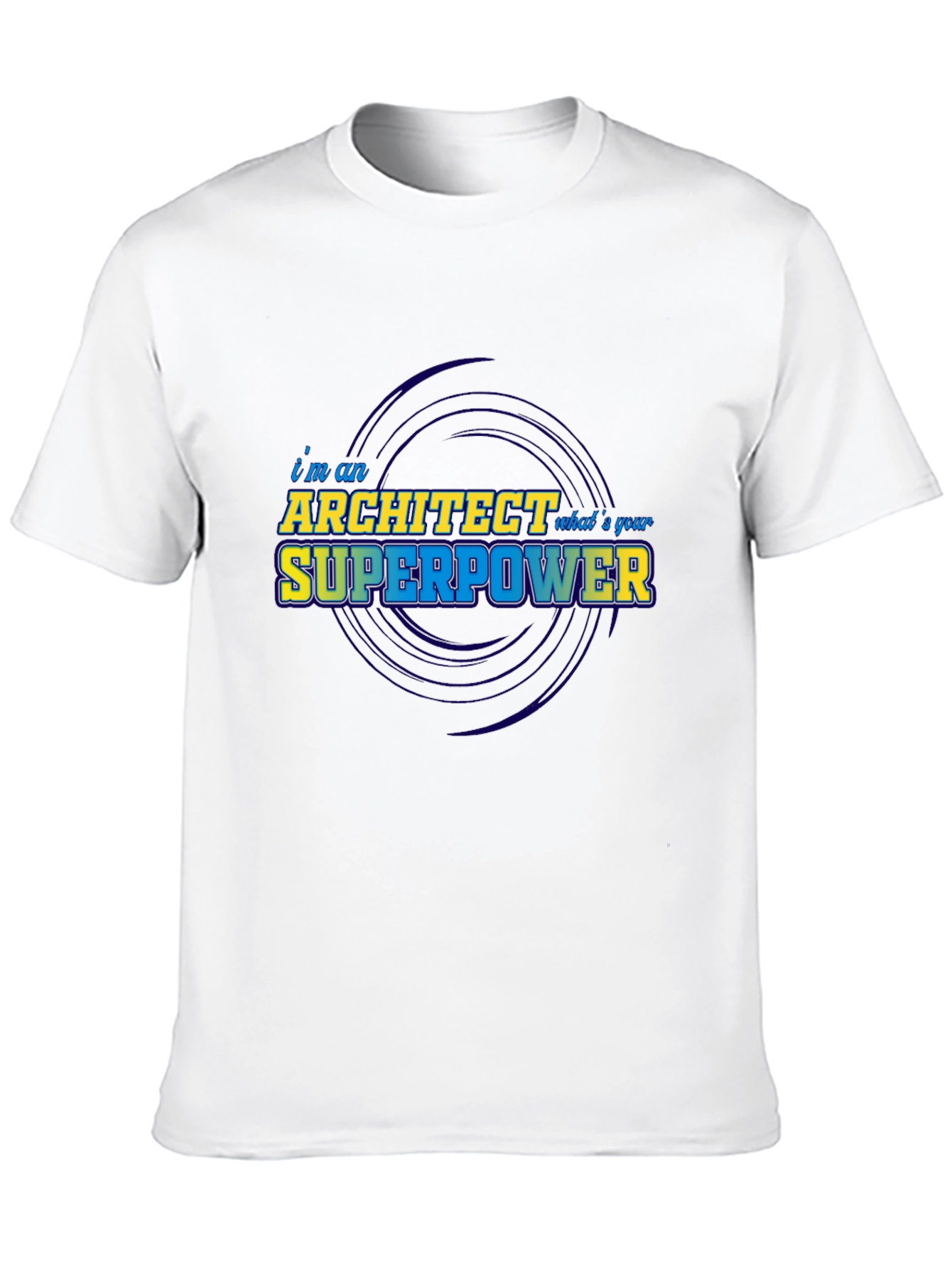 Architect Superpower T-Shirt - Black Graphic Tee