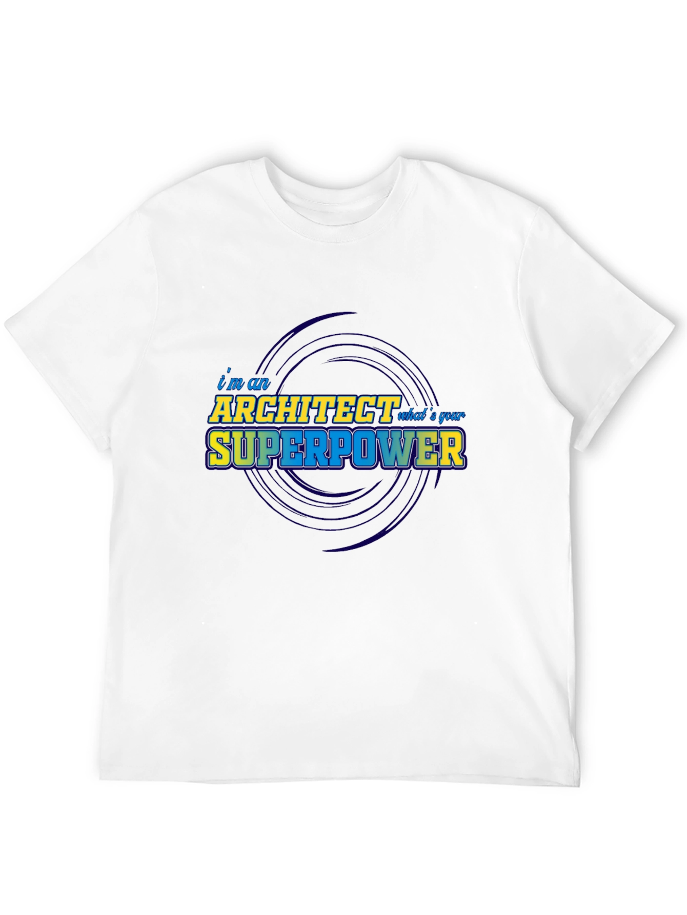 Architect Superpower T-Shirt - Black Graphic Tee