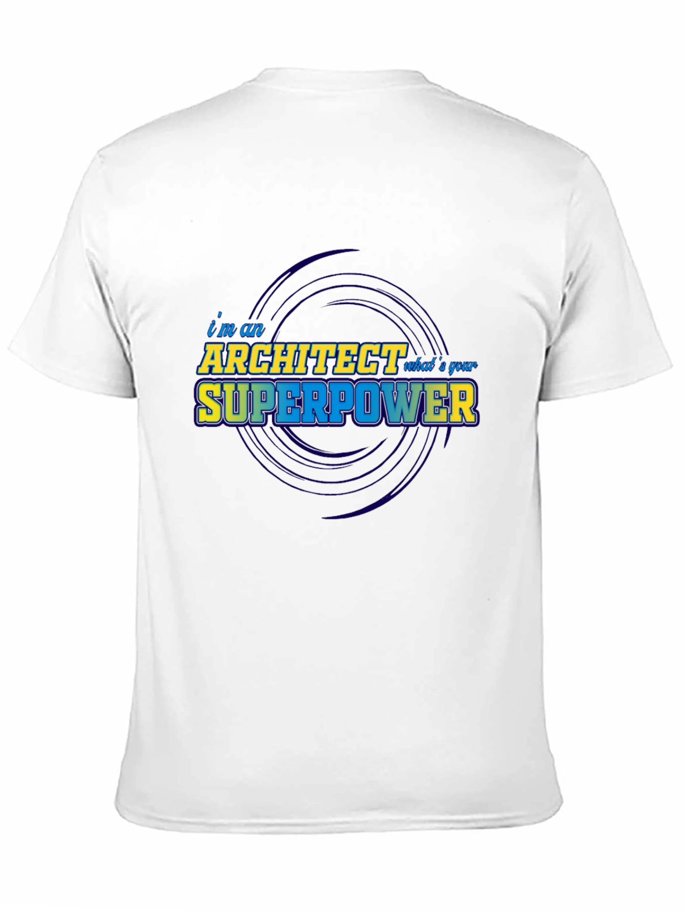 Architect Superpower T-Shirt - Black Graphic Tee