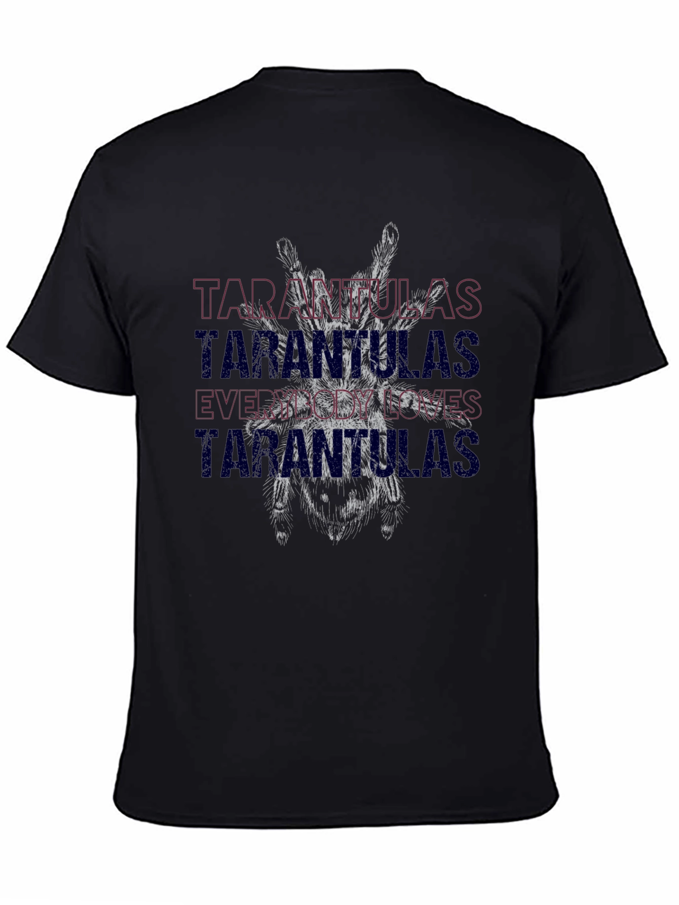 Tarantulas Graphic Print T-Shirt