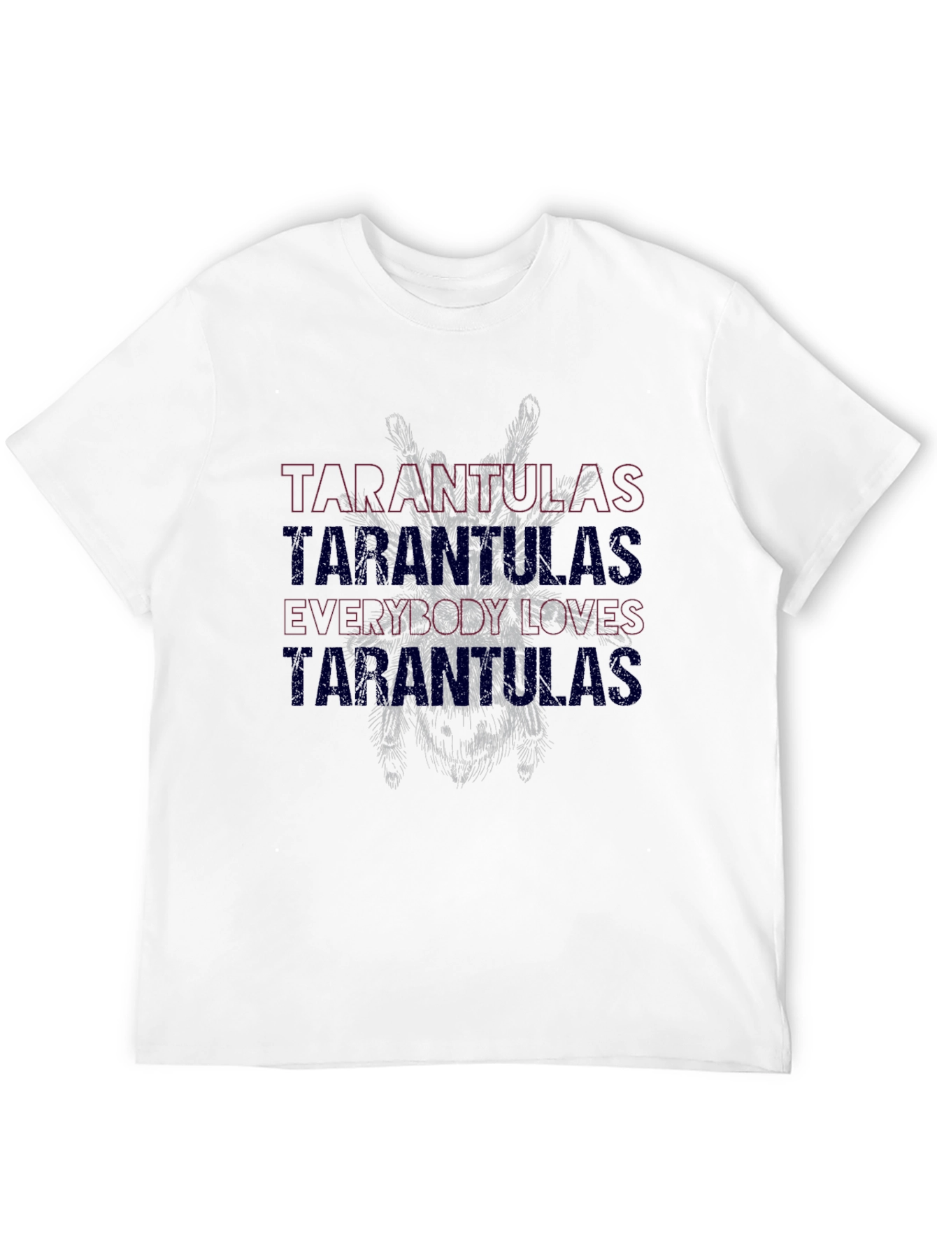 Tarantulas Graphic Print T-Shirt