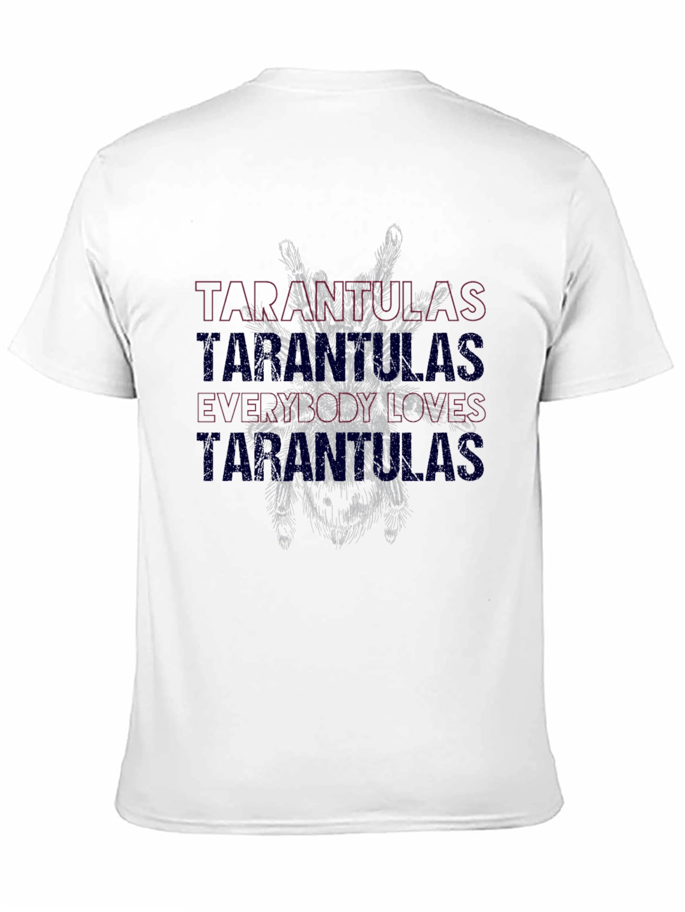 Tarantulas Graphic Print T-Shirt