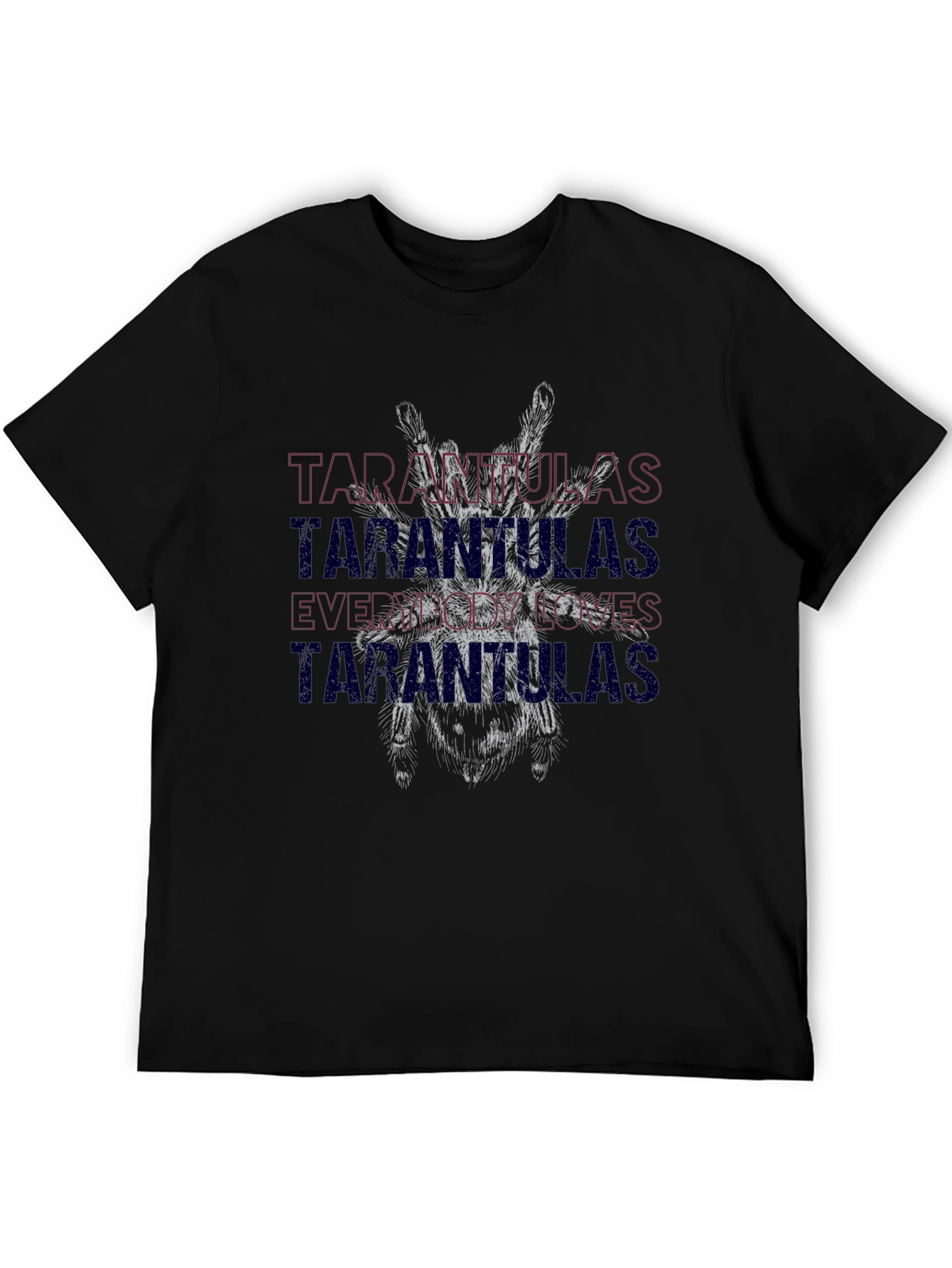 Tarantulas Graphic Print T-Shirt