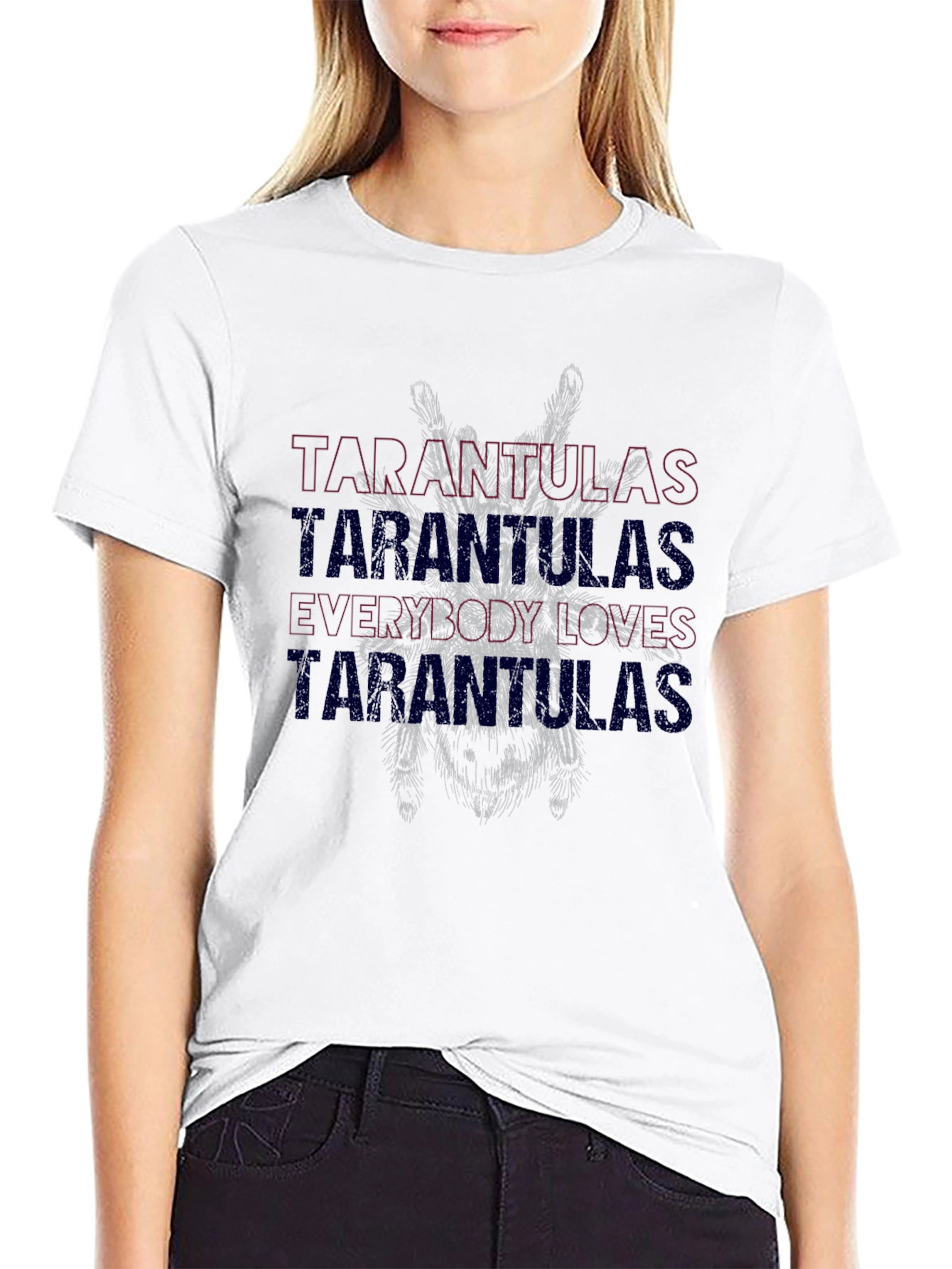 Tarantulas Graphic Print T-Shirt