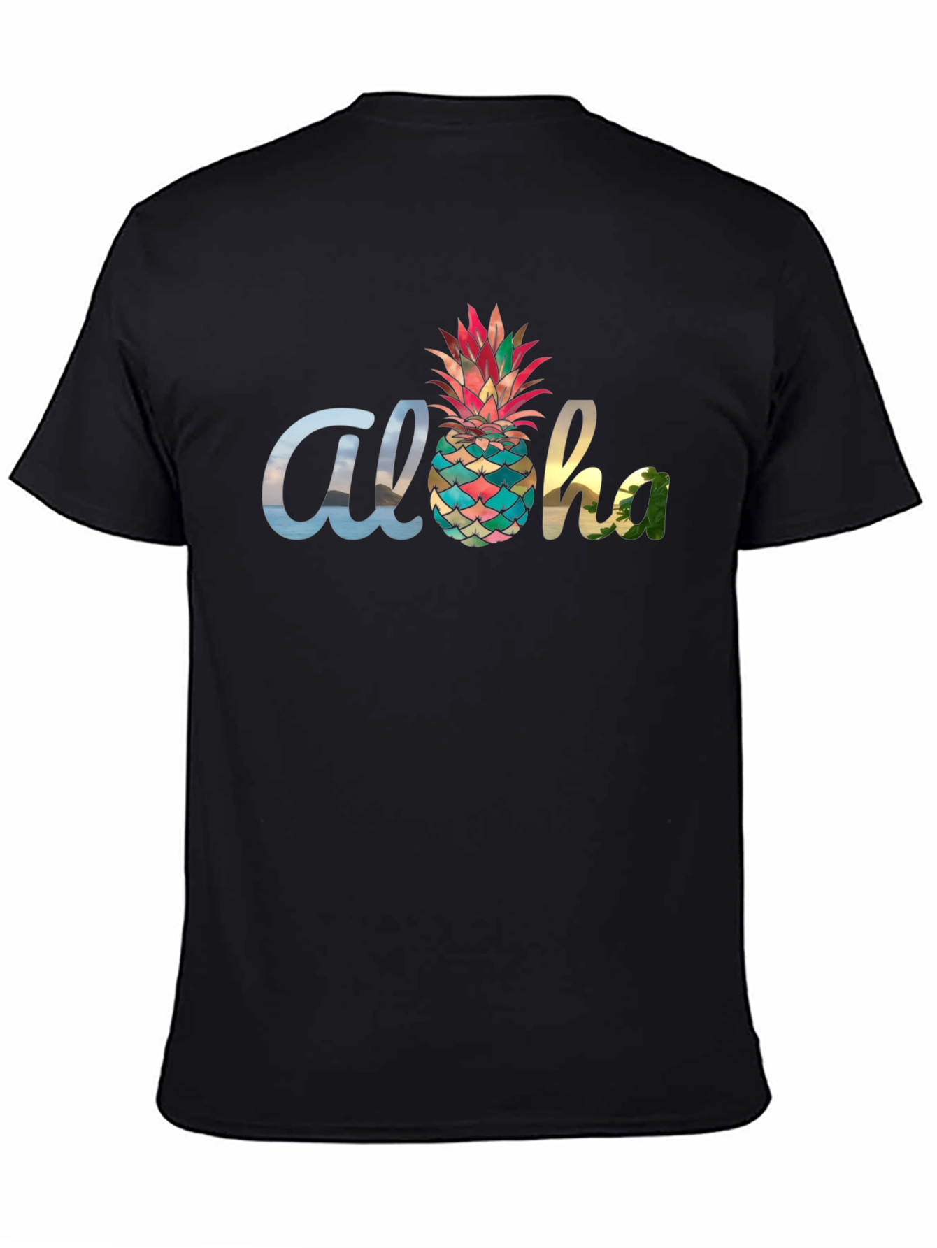 Aloha Pineapple Graphic Tee - Tropical Vibes!