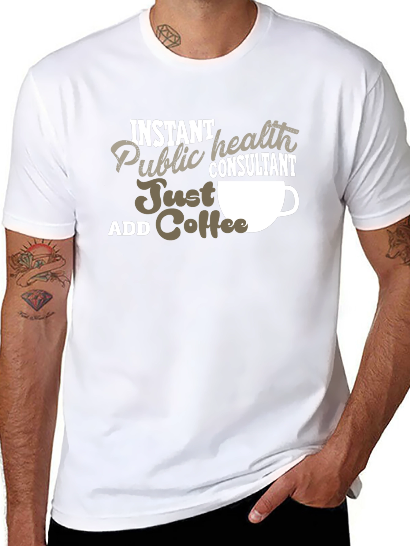 Instant Public Health Consultant Coffee T-Shirt