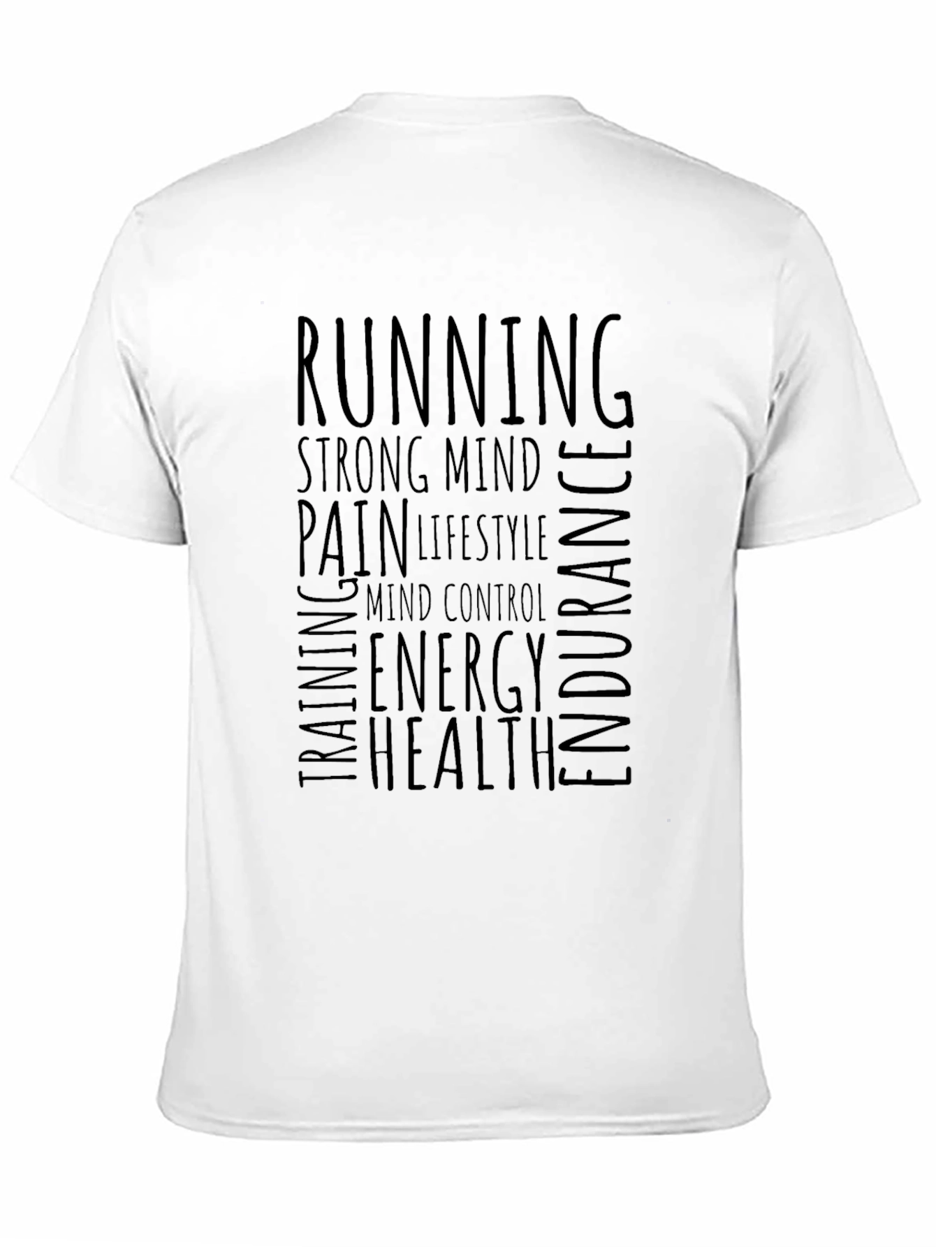 Running Motivation Graphic T-Shirt