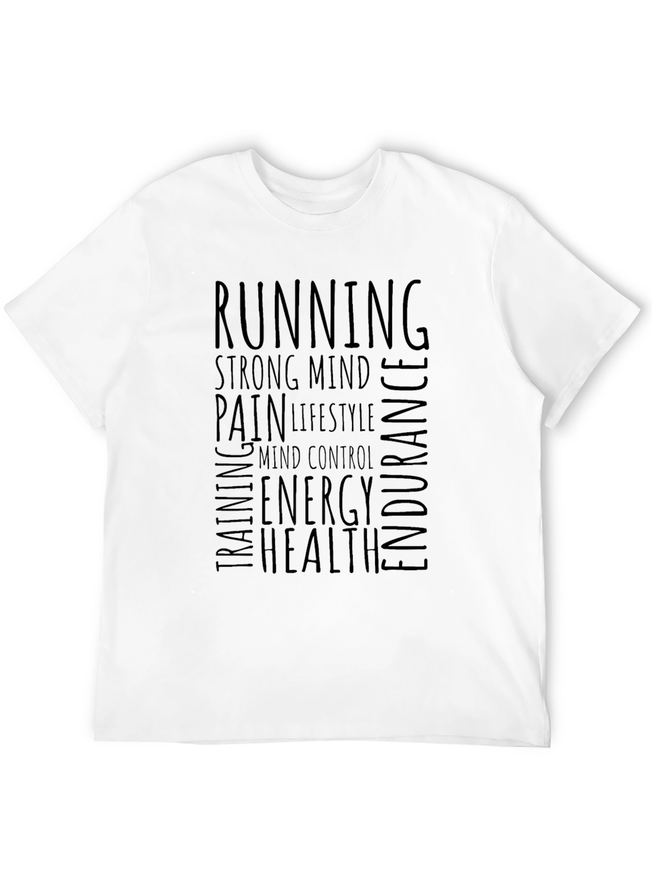 Running Motivation Graphic T-Shirt
