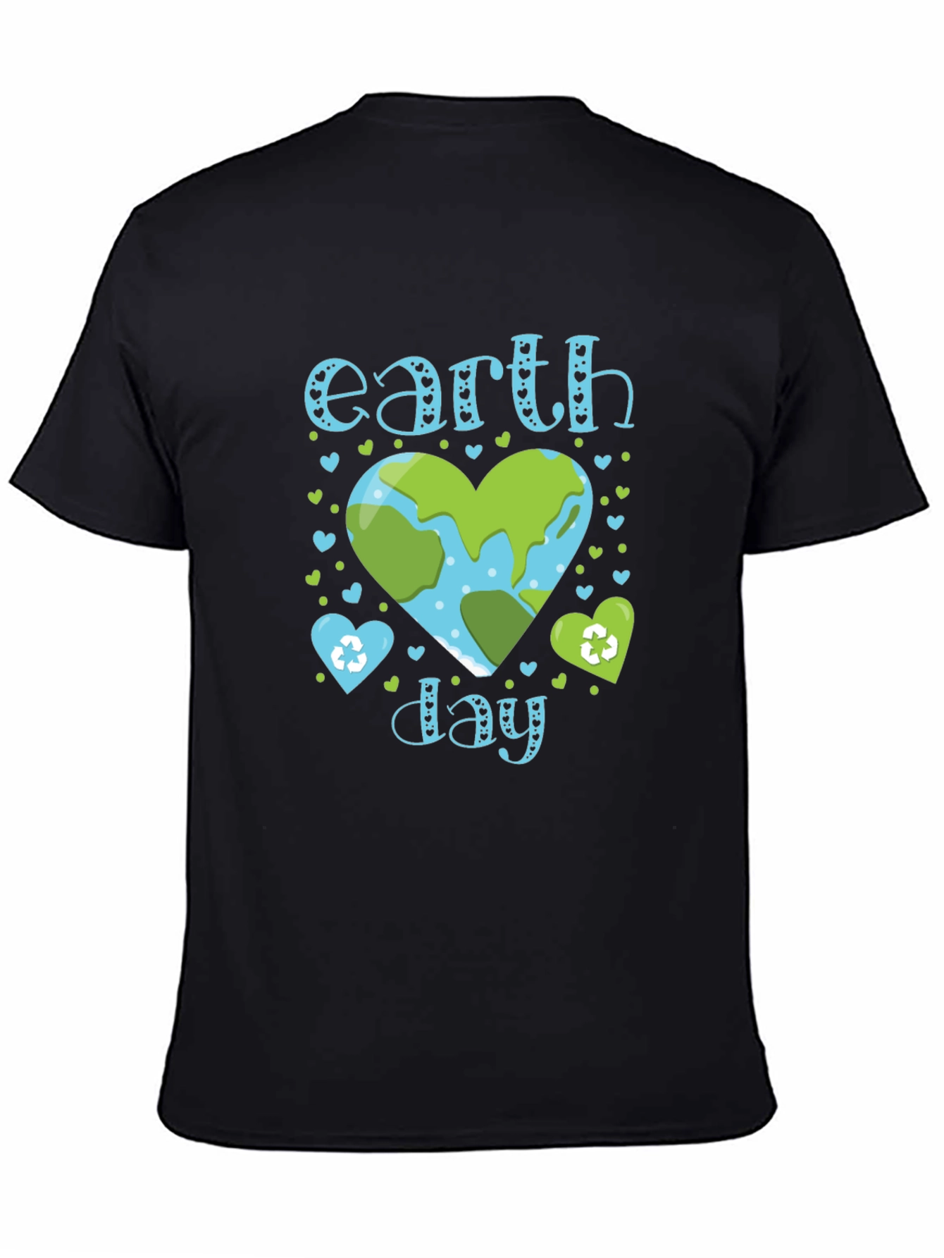 Earth Day T-Shirt Planet Heart Design
