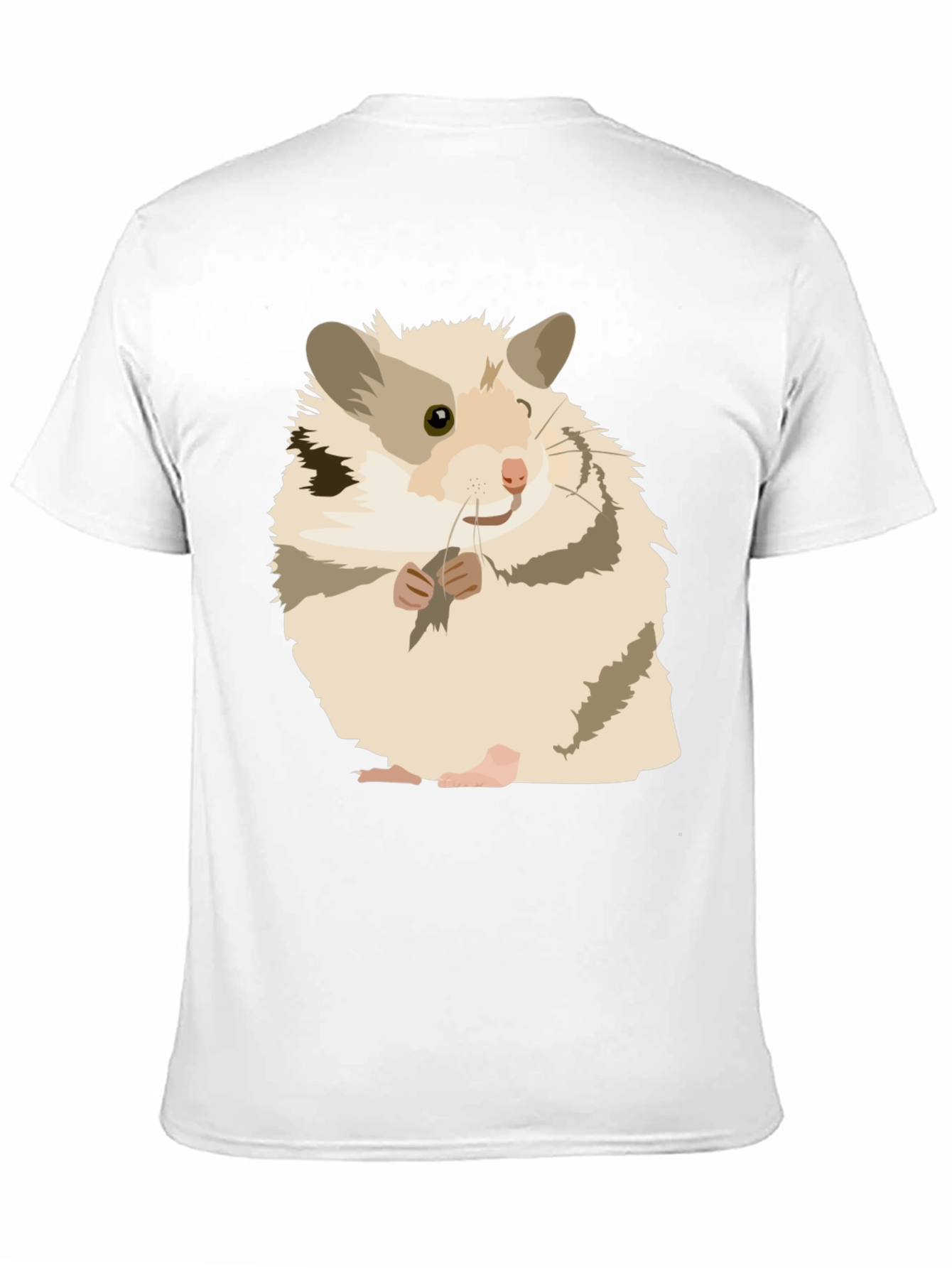 Hamster Graphic Tee - Adorable Black T-Shirt