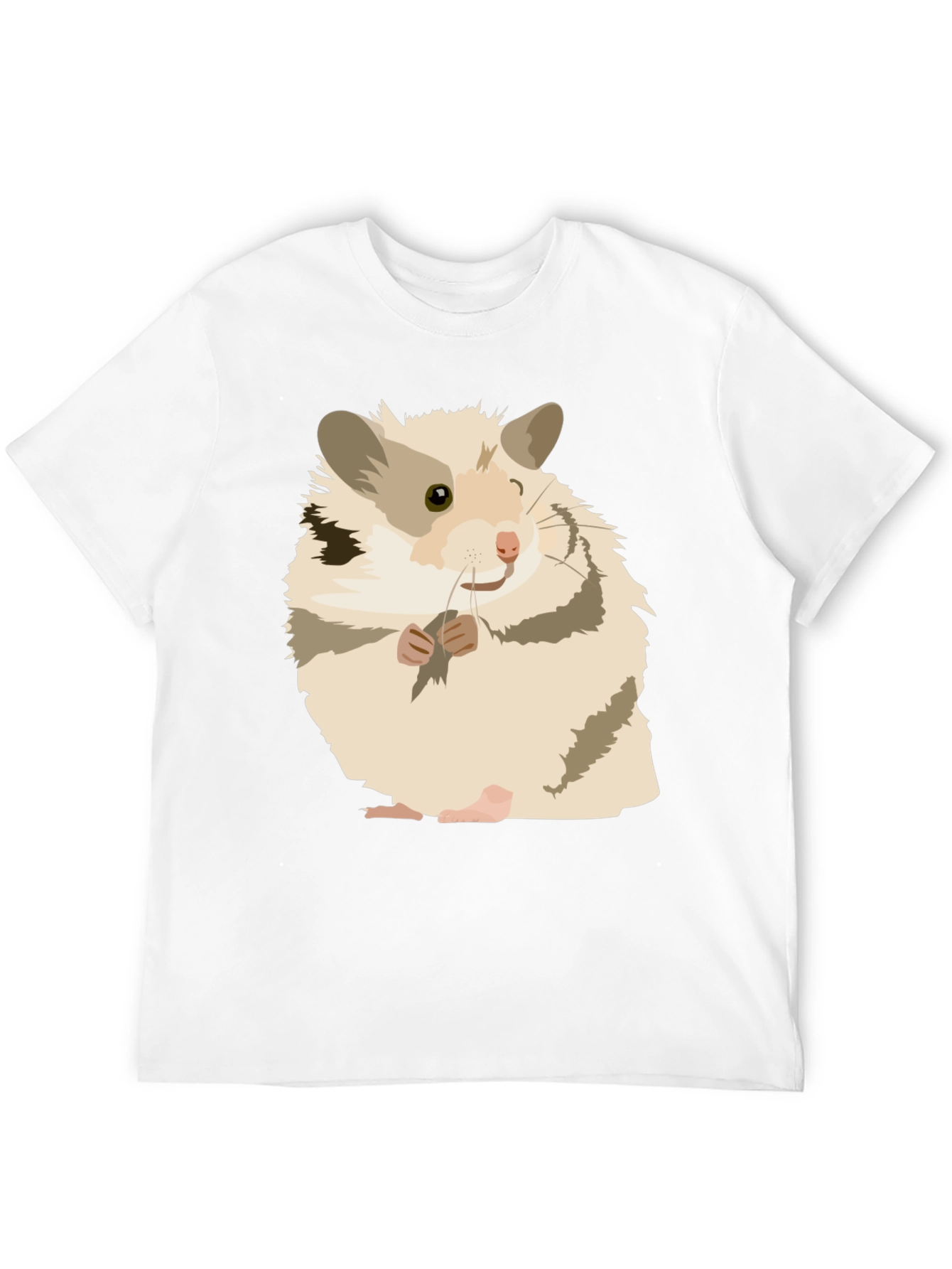 Hamster Graphic Tee - Adorable Black T-Shirt
